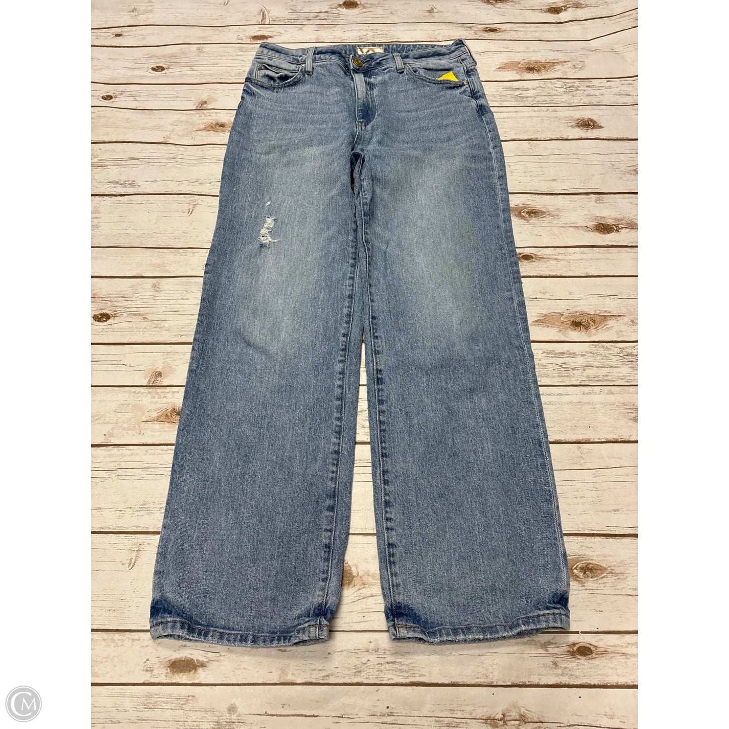 Jeans Wide Leg By Kut In Blue Denim, Size: 6