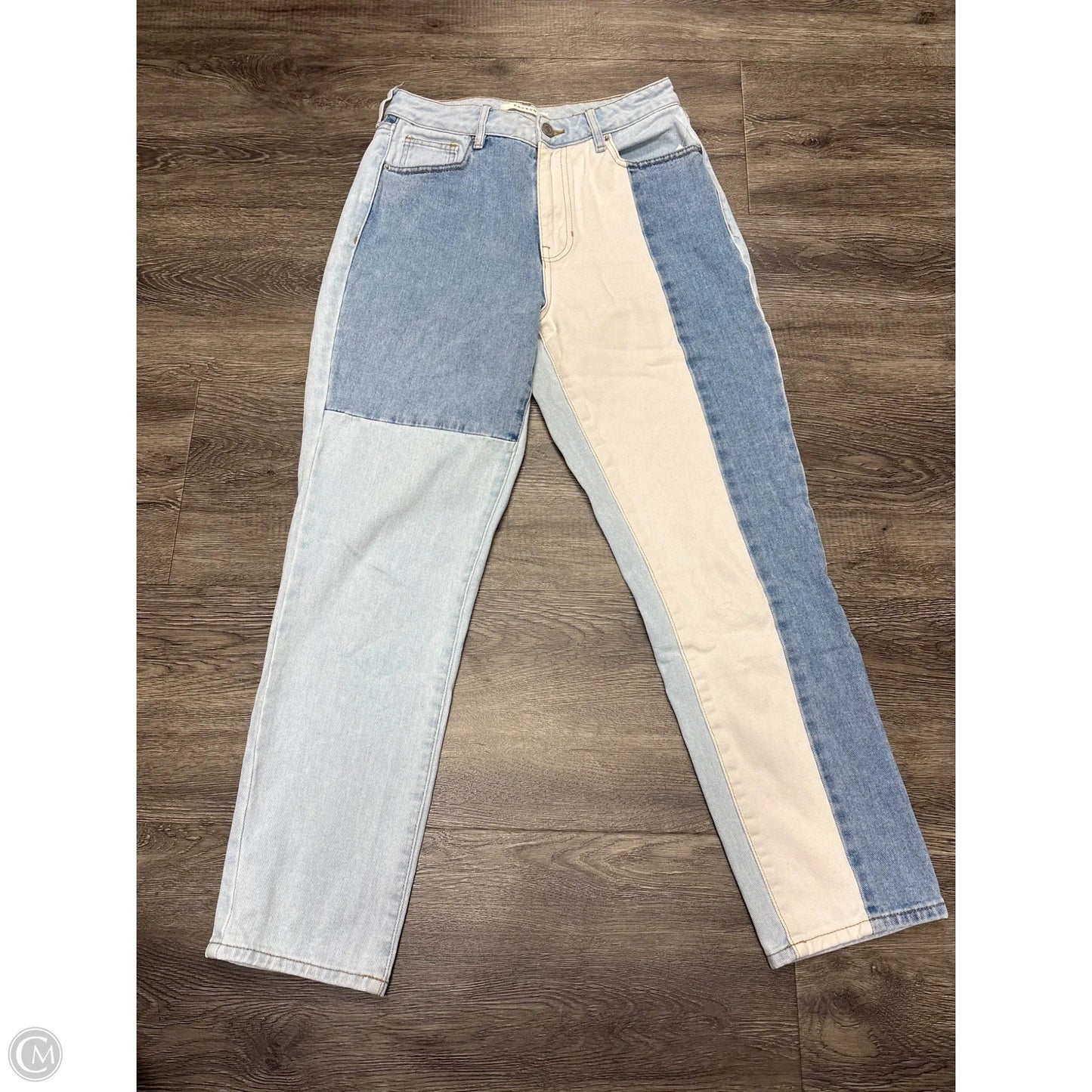 Jeans Straight By Pacsun In Blue Denim, Size: 4