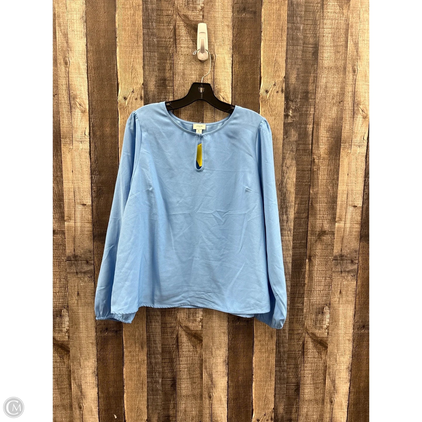 Top Long Sleeve By J. Crew In Blue, Size: Xl