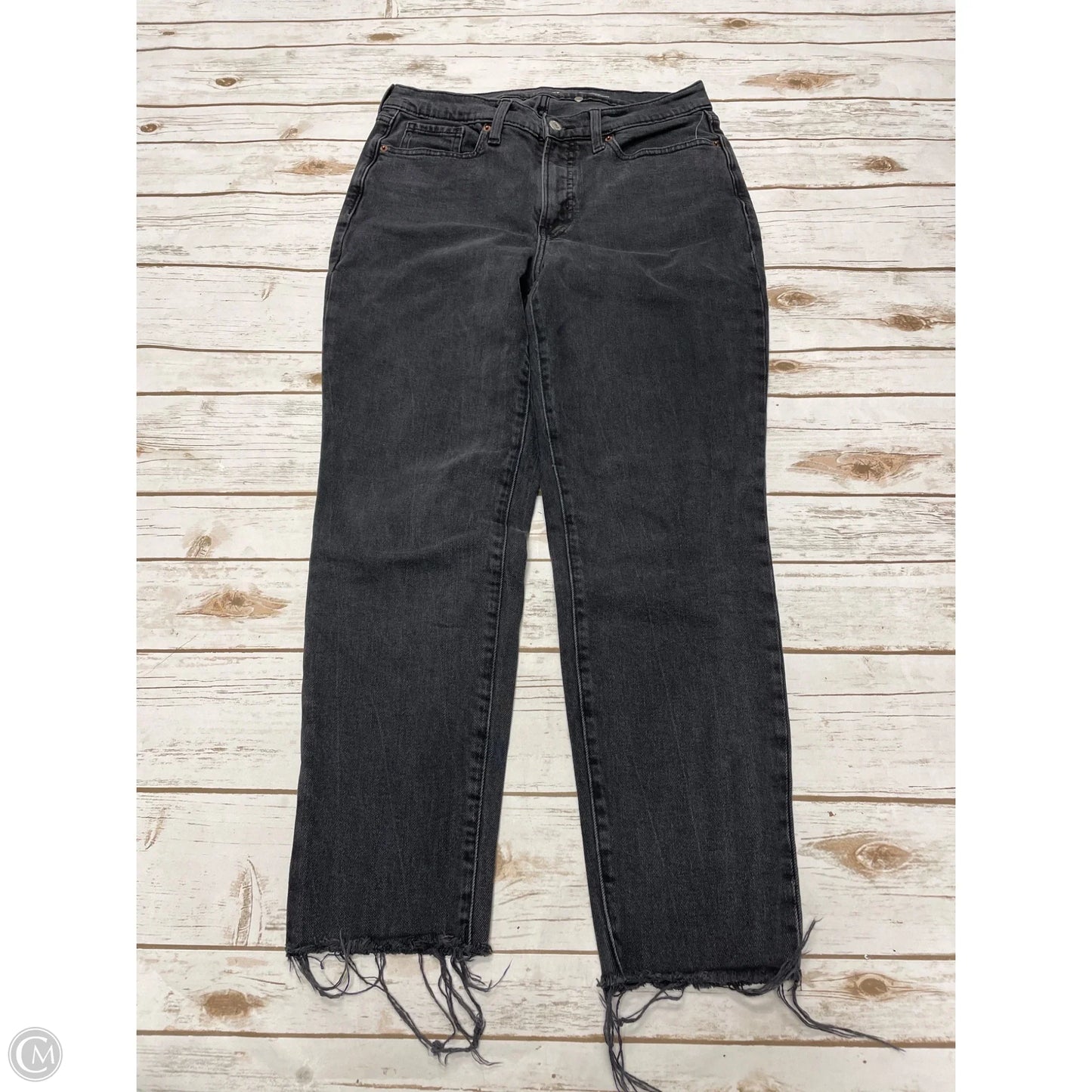 Jeans Straight By Old Navy In Black, Size: 12
