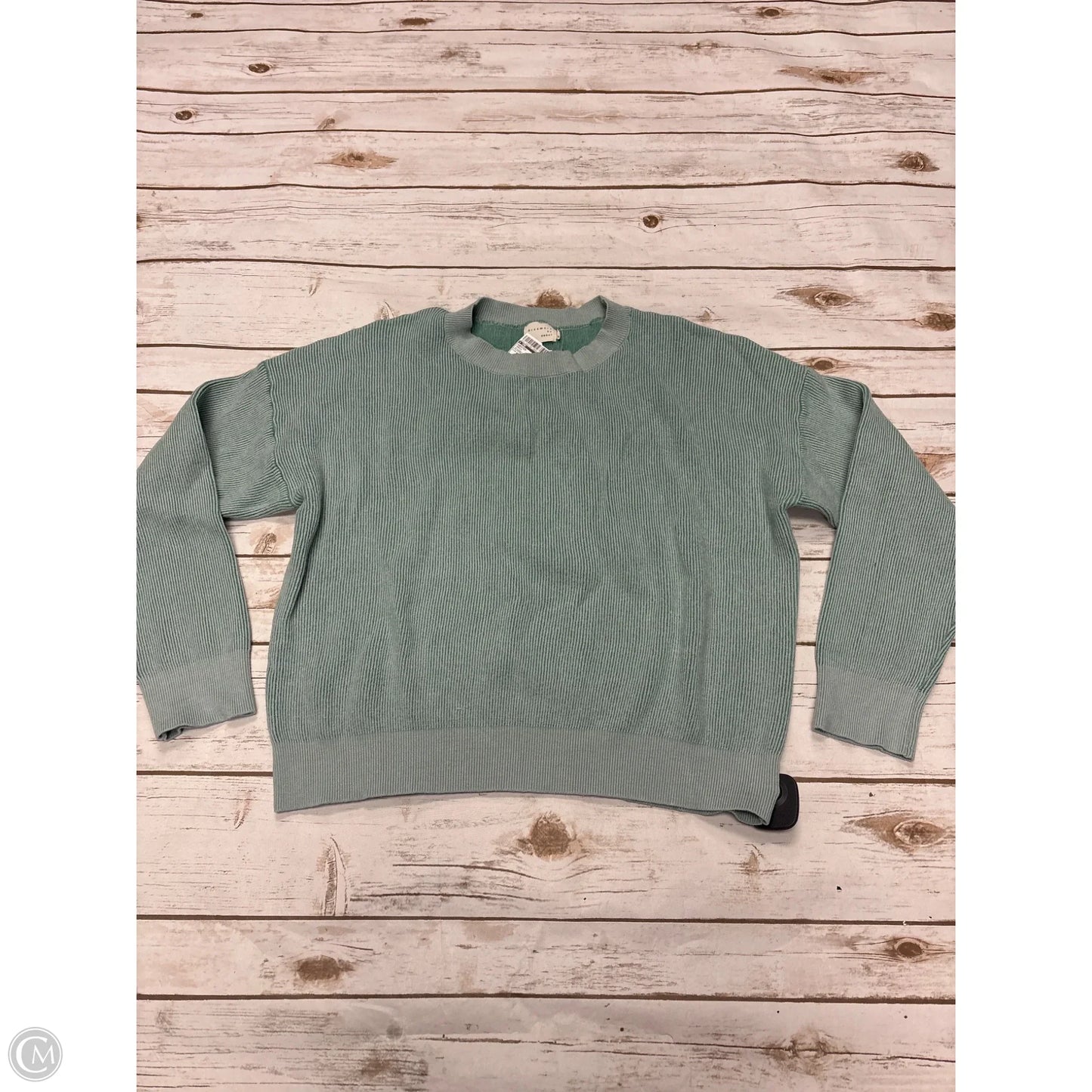 Sweater By Cme In Green, Size: Xl