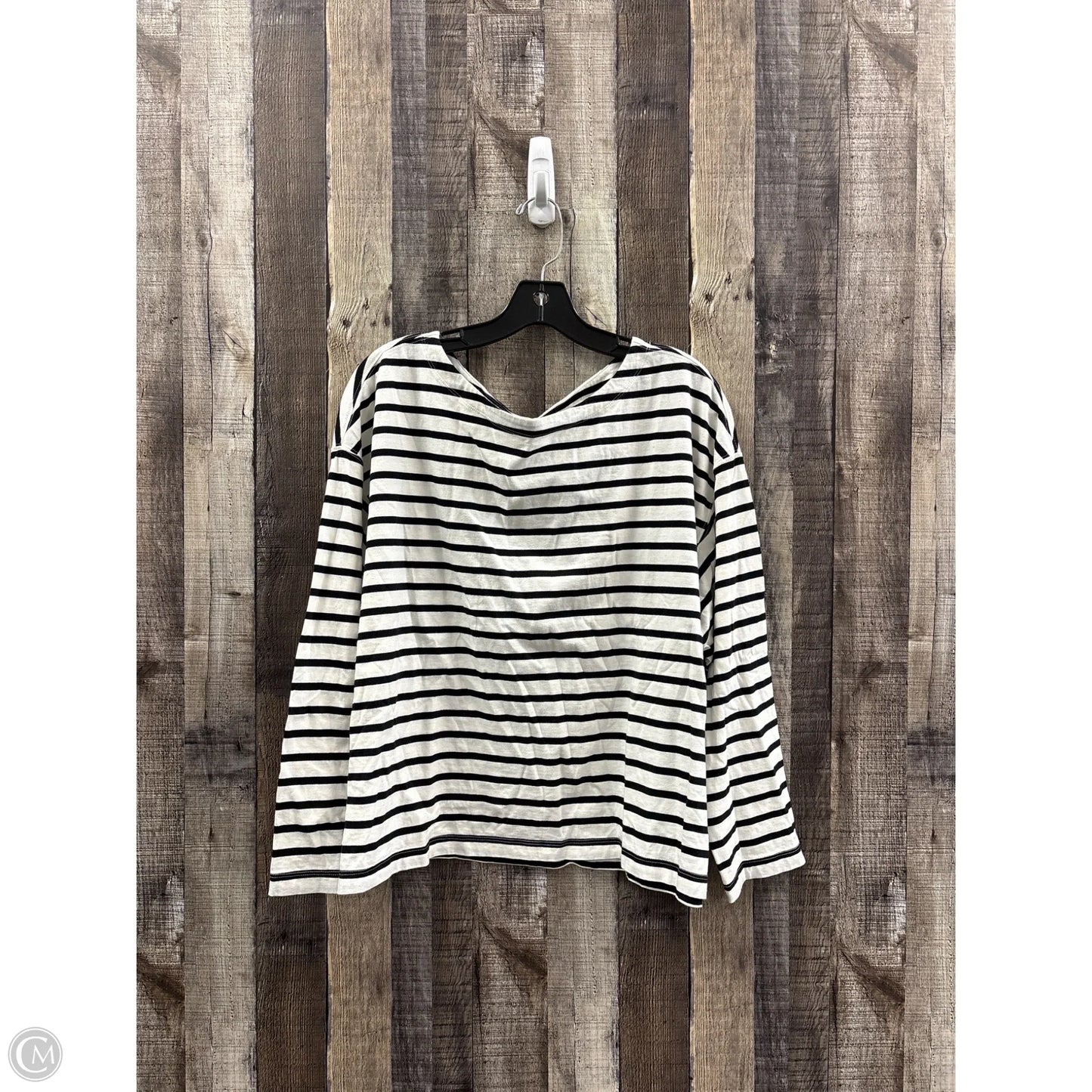 Top Long Sleeve By Old Navy In Striped Pattern, Size: Xxl