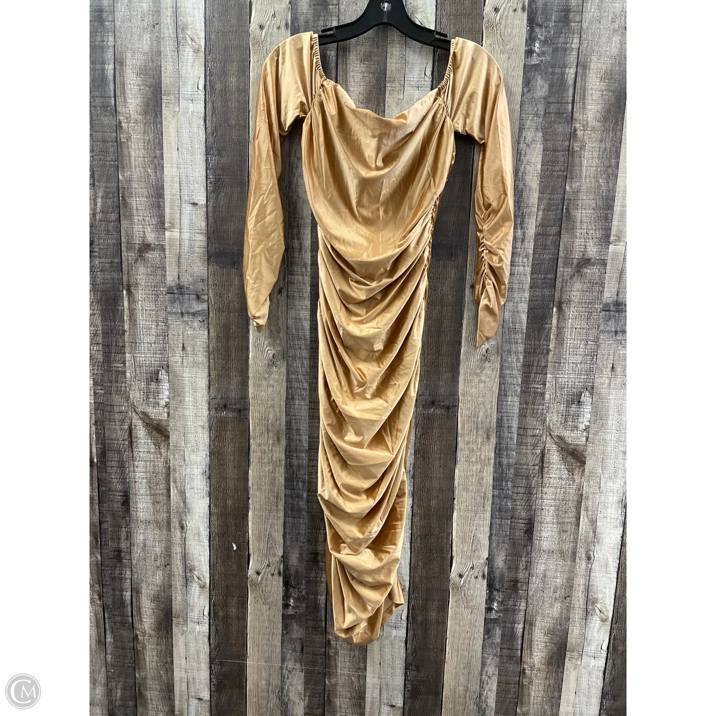 Dress Casual Midi By Endless Rose In Brown, Size: S