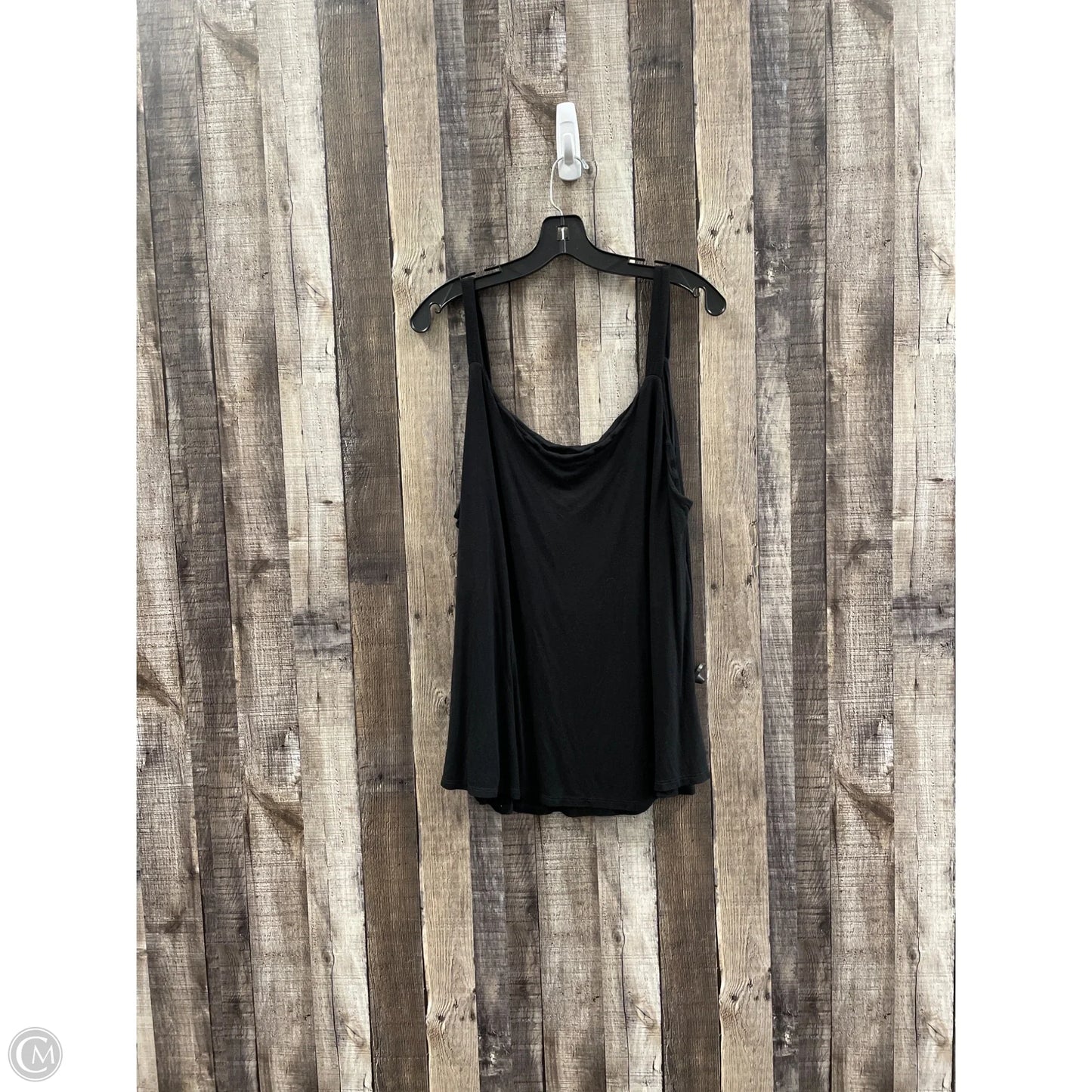 Top Sleeveless By White Birch In Black, Size: 1x