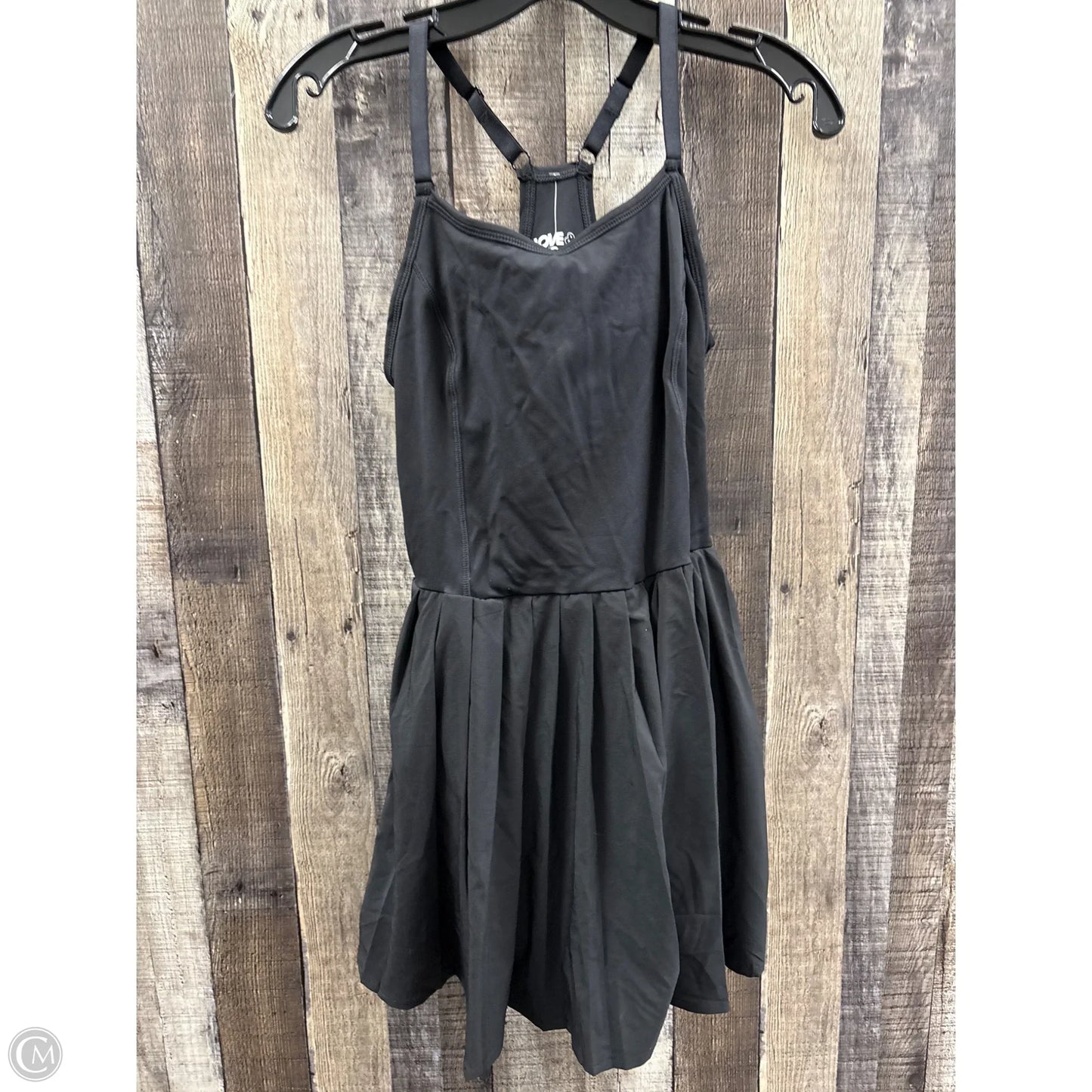 Athletic Dress By Love & Sports In Black, Size: Xs