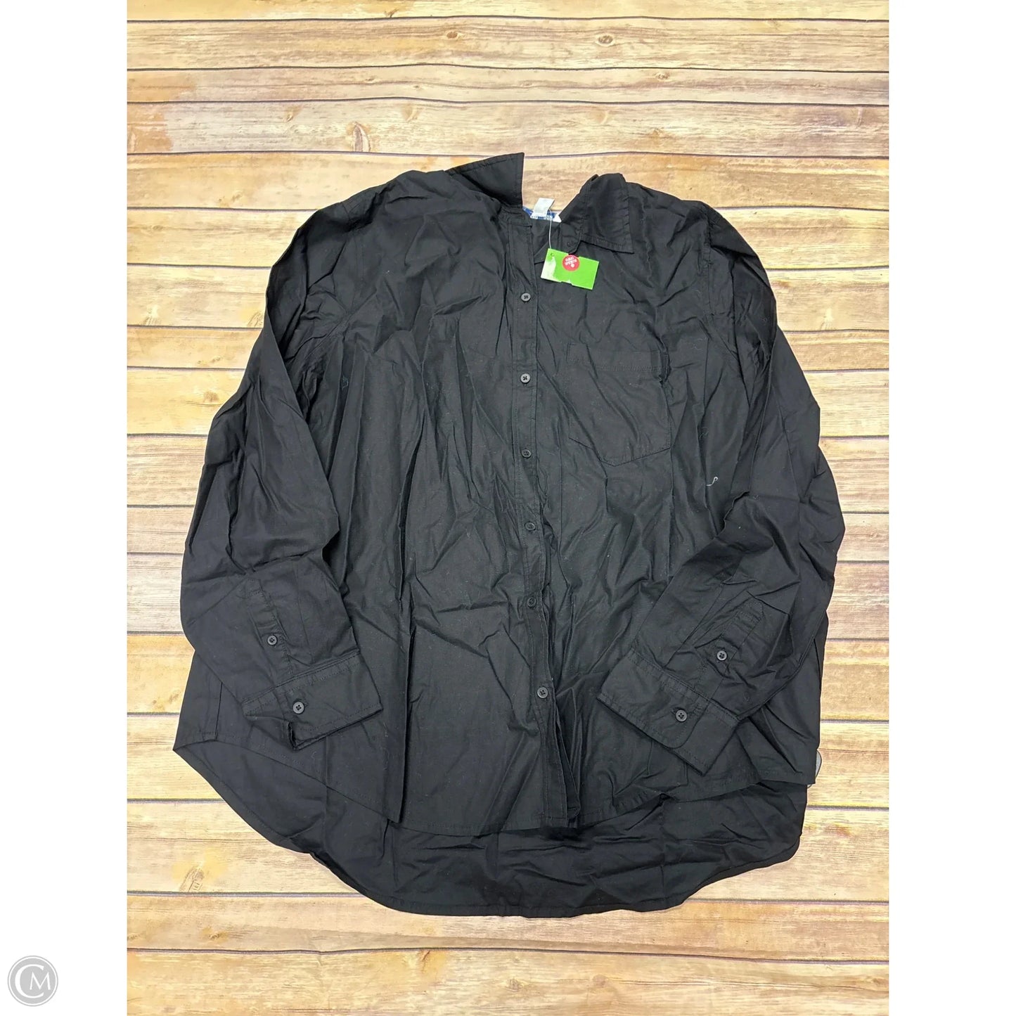 Top Long Sleeve By Old Navy In Black, Size: Xxl