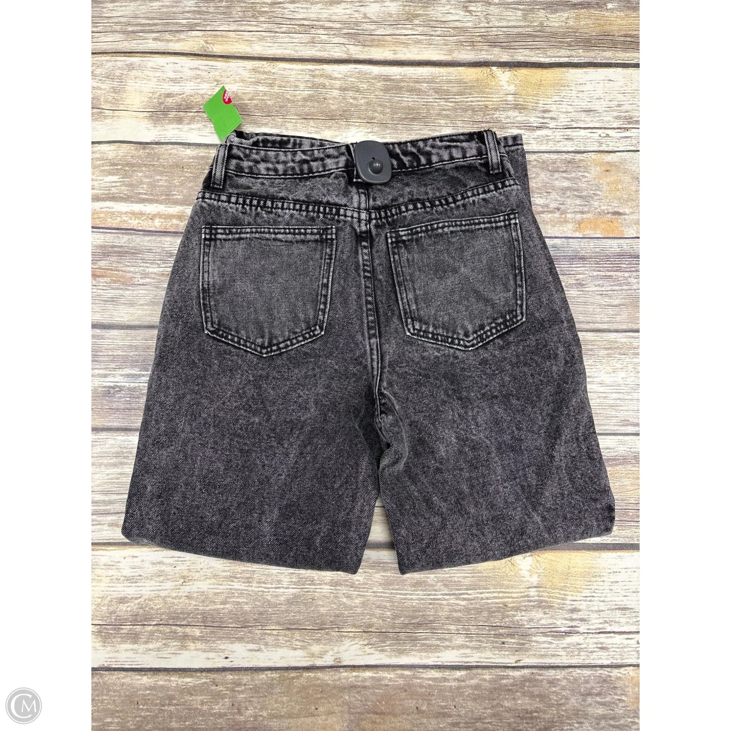 Jeans Straight By Cme In Black Denim, Size: S