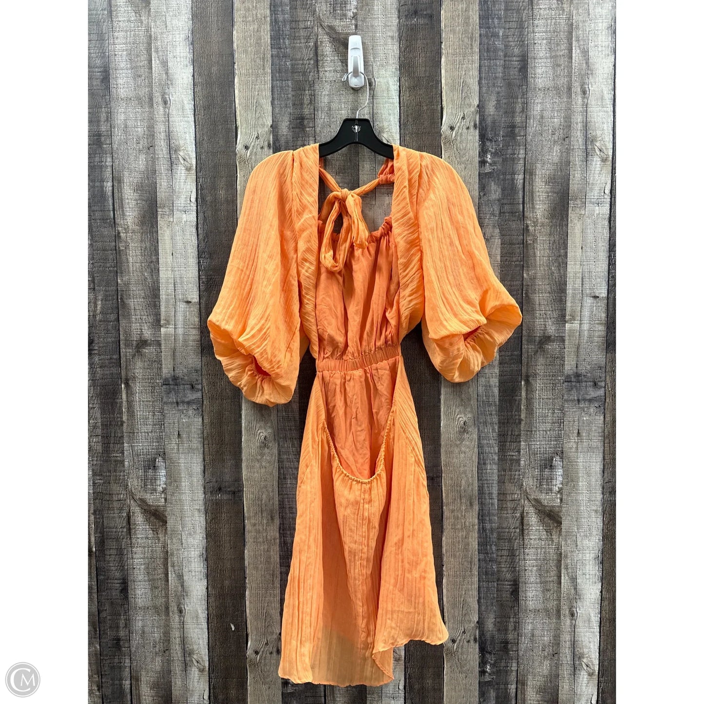 Dress Casual Short By Dee Elly In Orange, Size: M