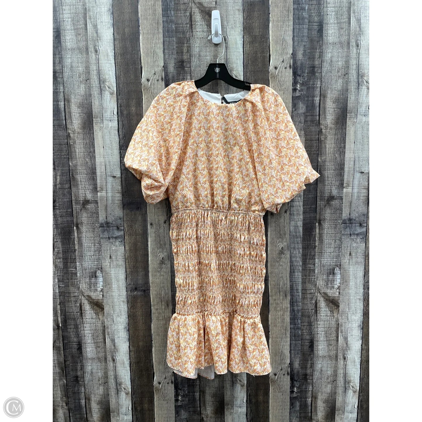 Dress Casual Short By Cme In Orange, Size: M