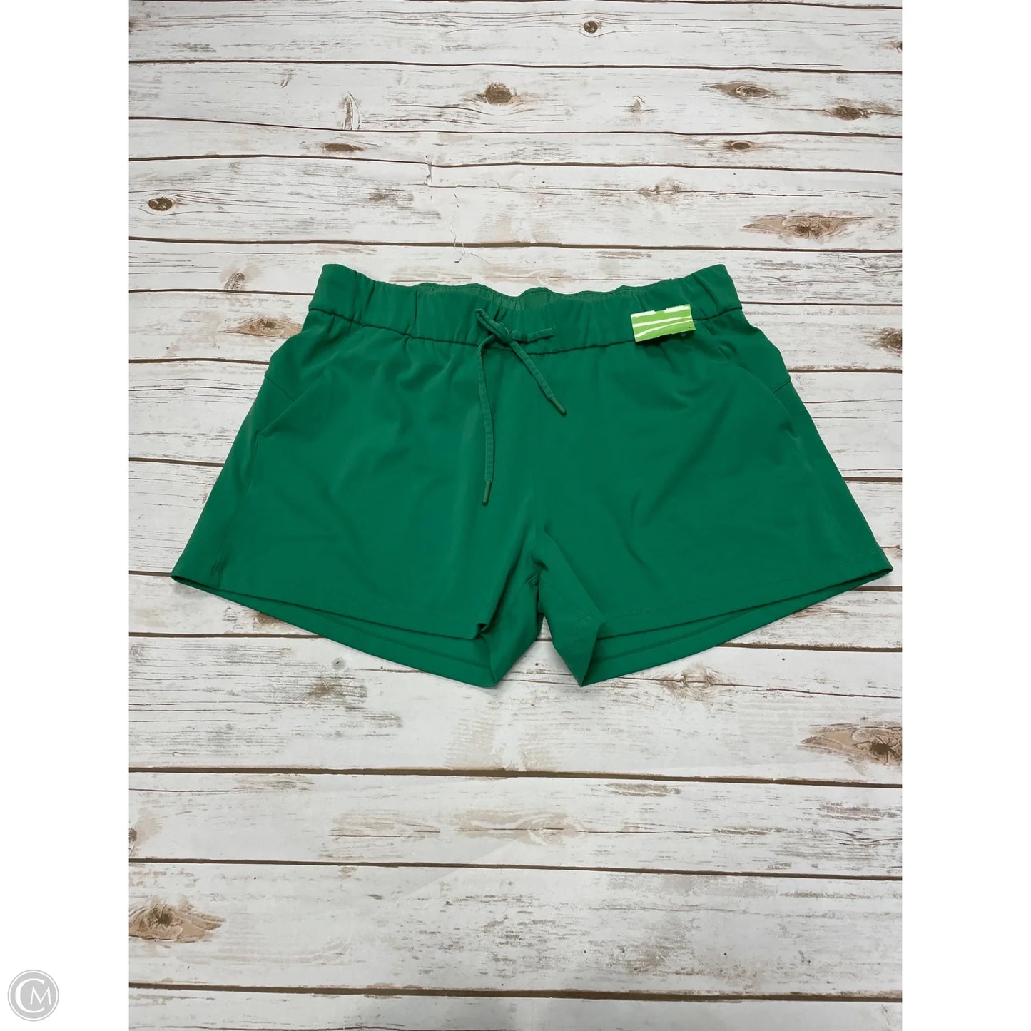 Athletic Shorts By Zyia In Green, Size: Xxl