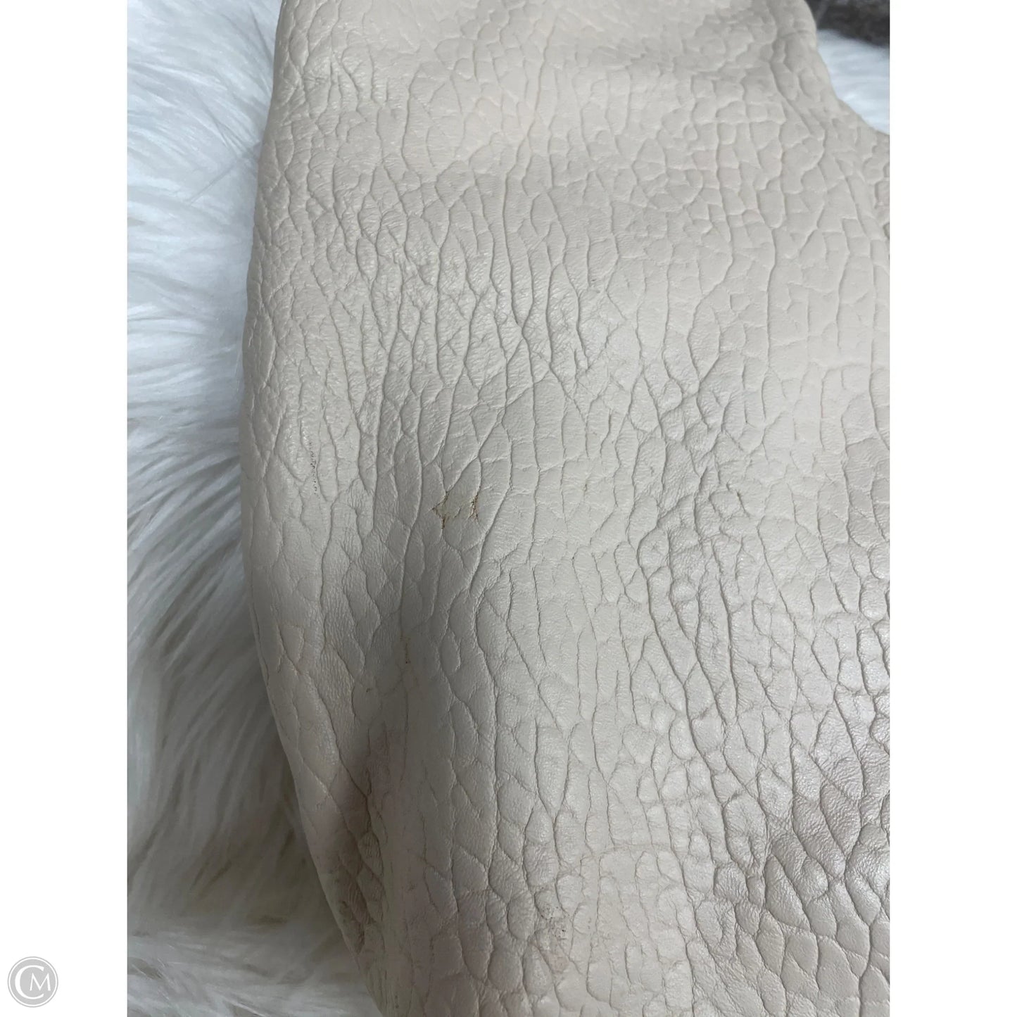 Handbag Leather By Vince Camuto, Size: Large