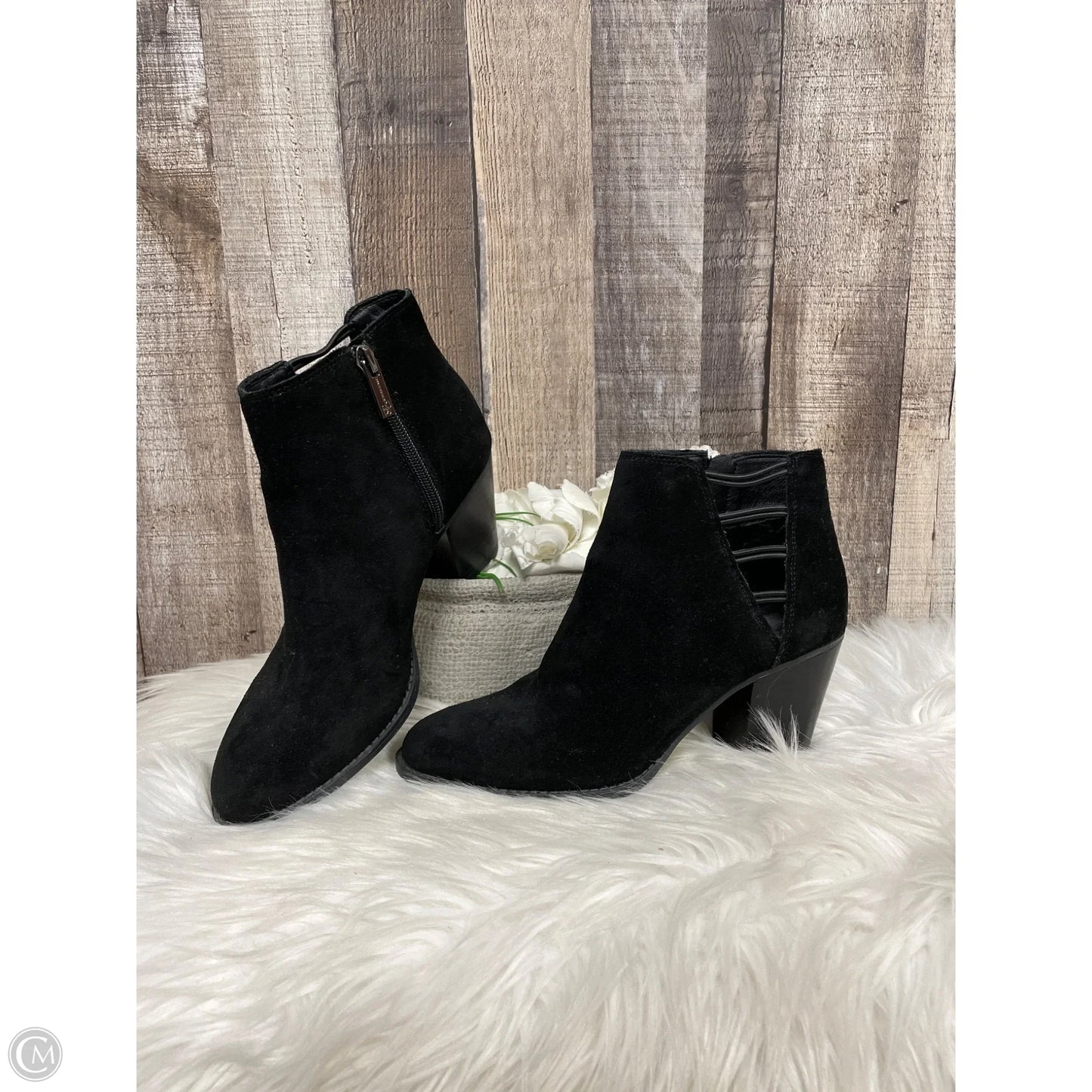 Boots Ankle Heels By Jessica Simpson In Black, Size: 6