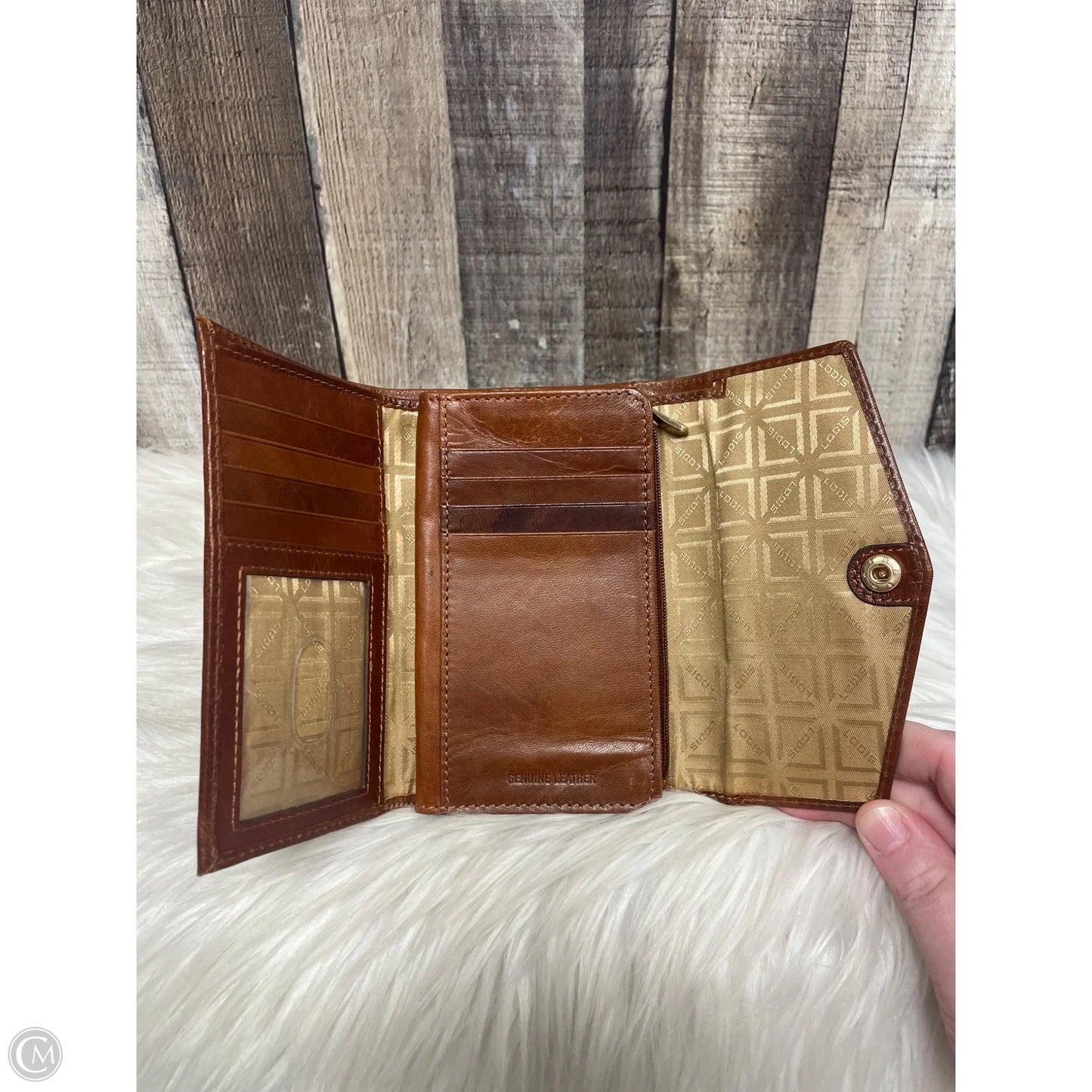 Wallet Leather By Lodis, Size: Medium