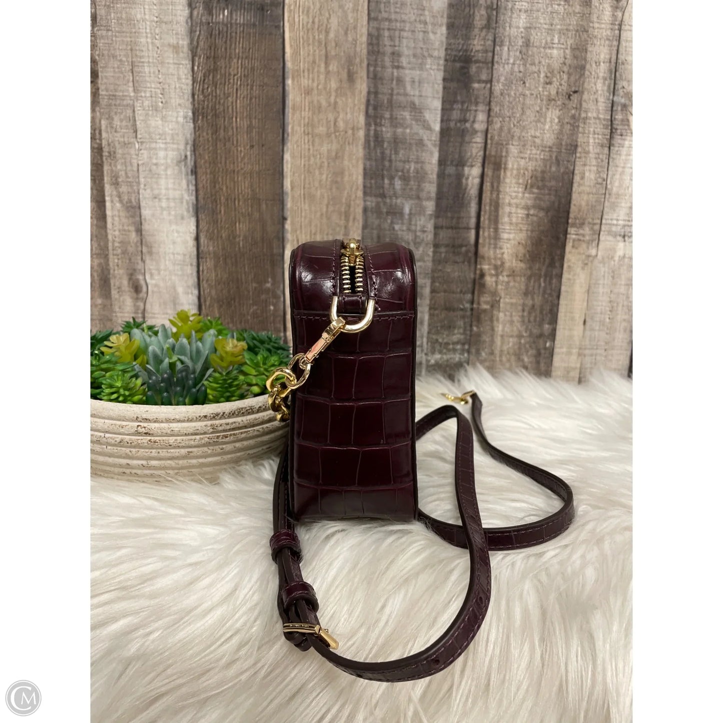 Crossbody Designer By Michael Kors, Size: Large