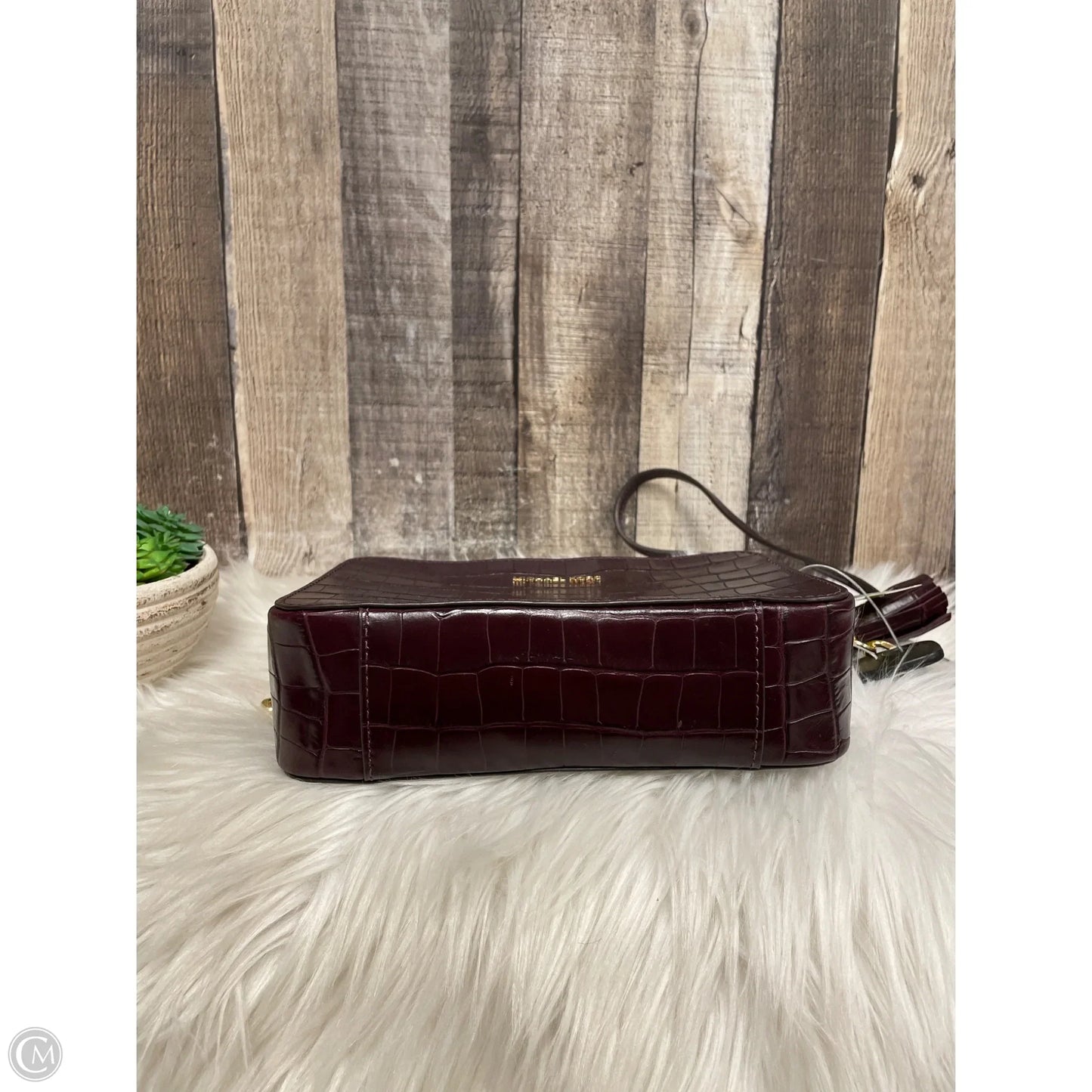 Crossbody Designer By Michael Kors, Size: Large