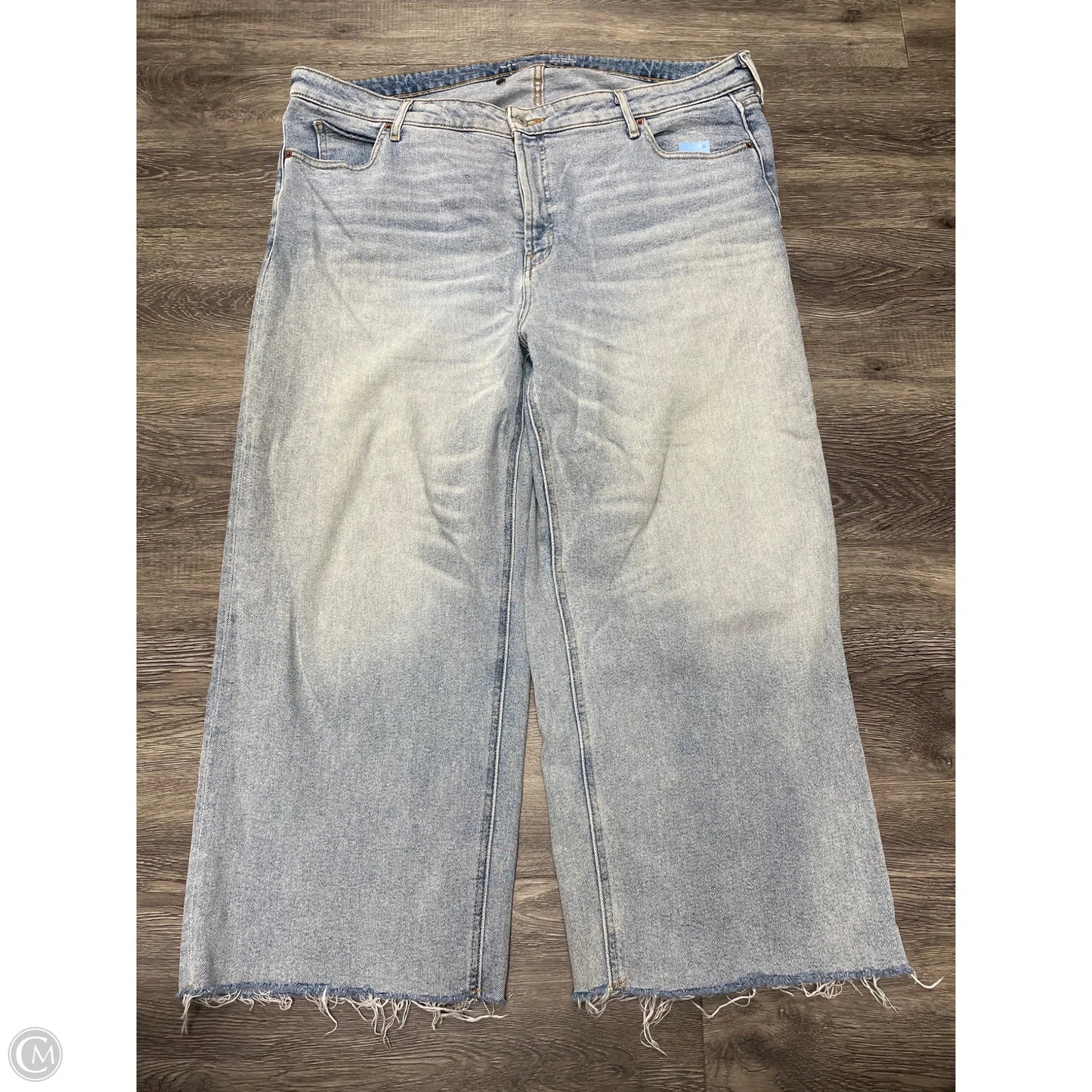 Jeans Wide Leg By Old Navy In Blue, Size: 20