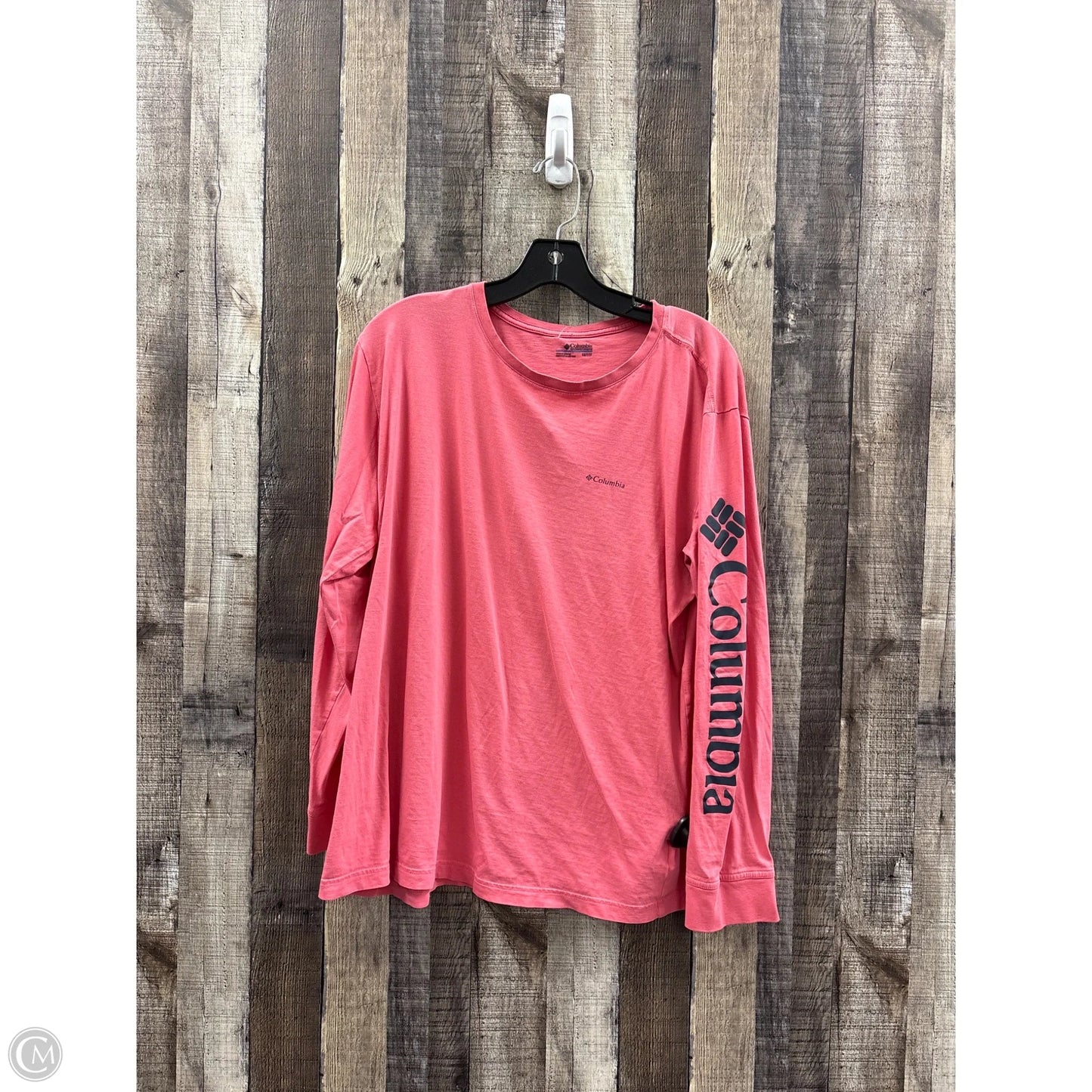 Top Long Sleeve By Columbia In Mauve, Size: 1x