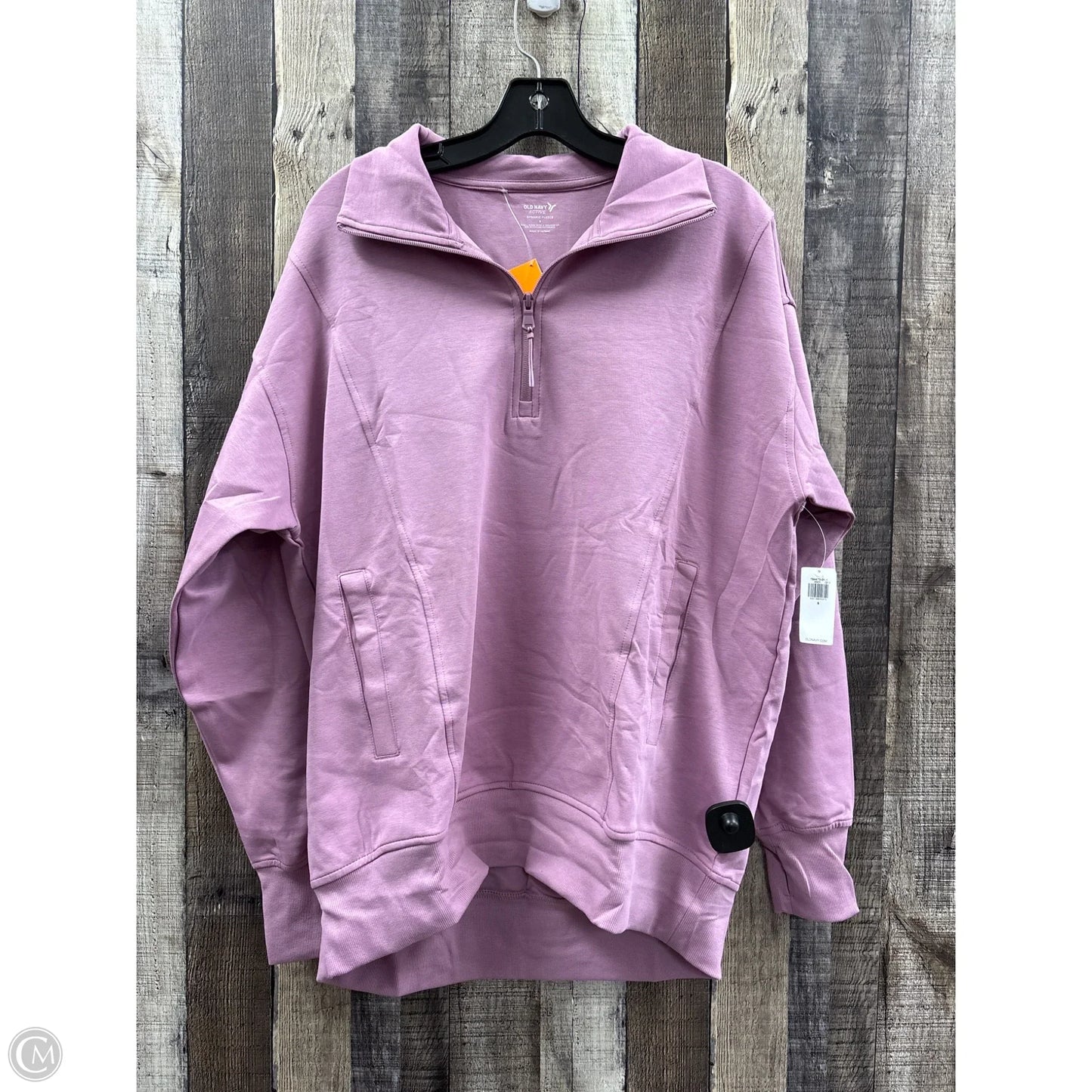 Sweatshirt Collar By Old Navy In Mauve, Size: S