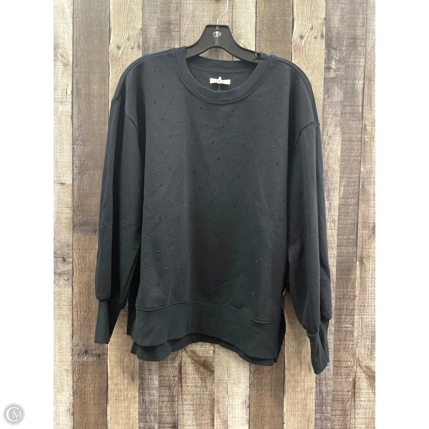 Sweatshirt Crewneck By Maurices In Black, Size: M