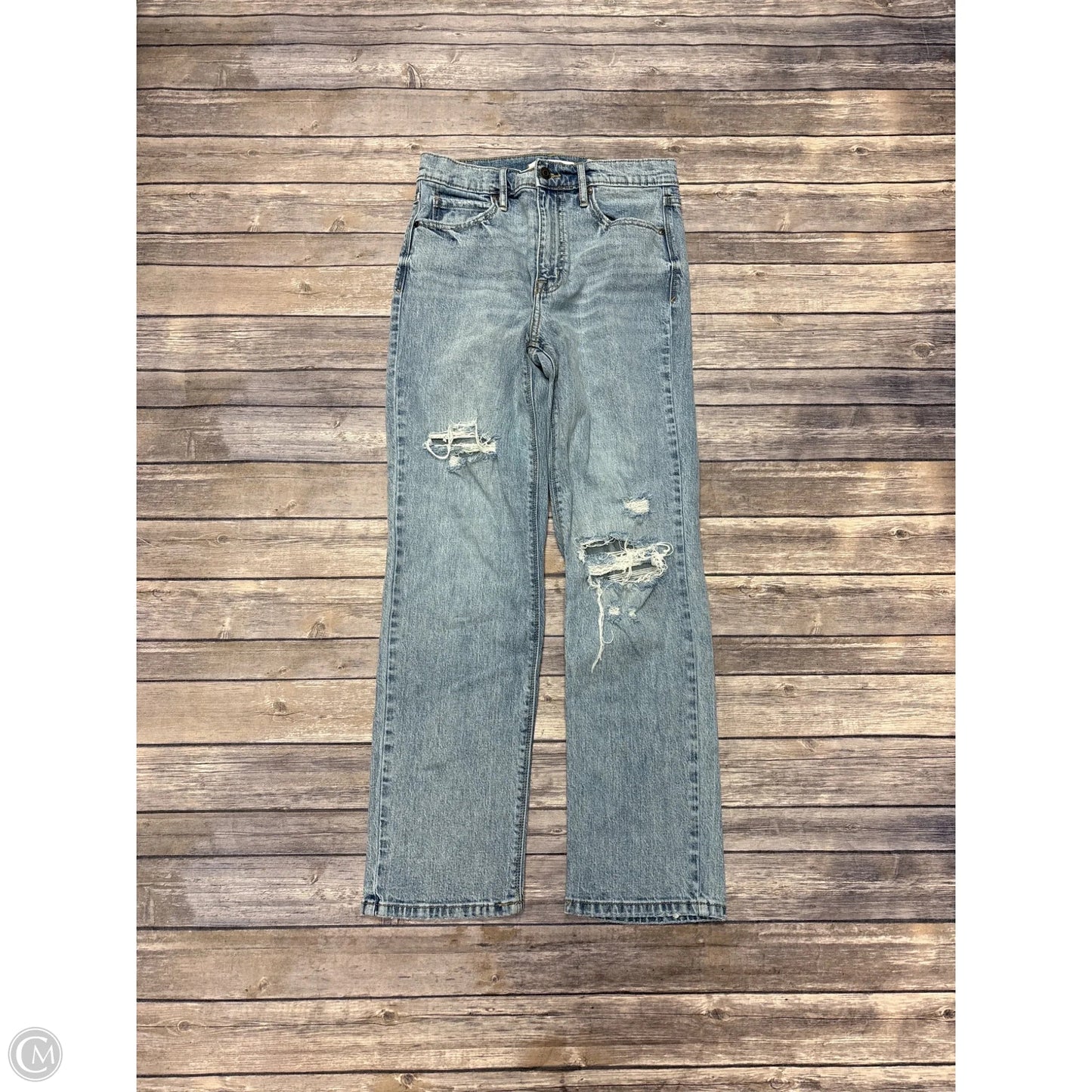 Jeans Straight By Eunina In Blue, Size: 6