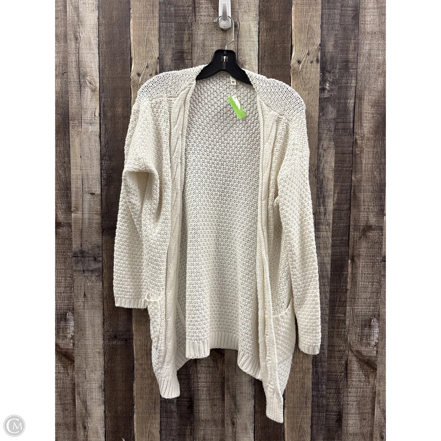 Cardigan By Cme In Cream, Size: M