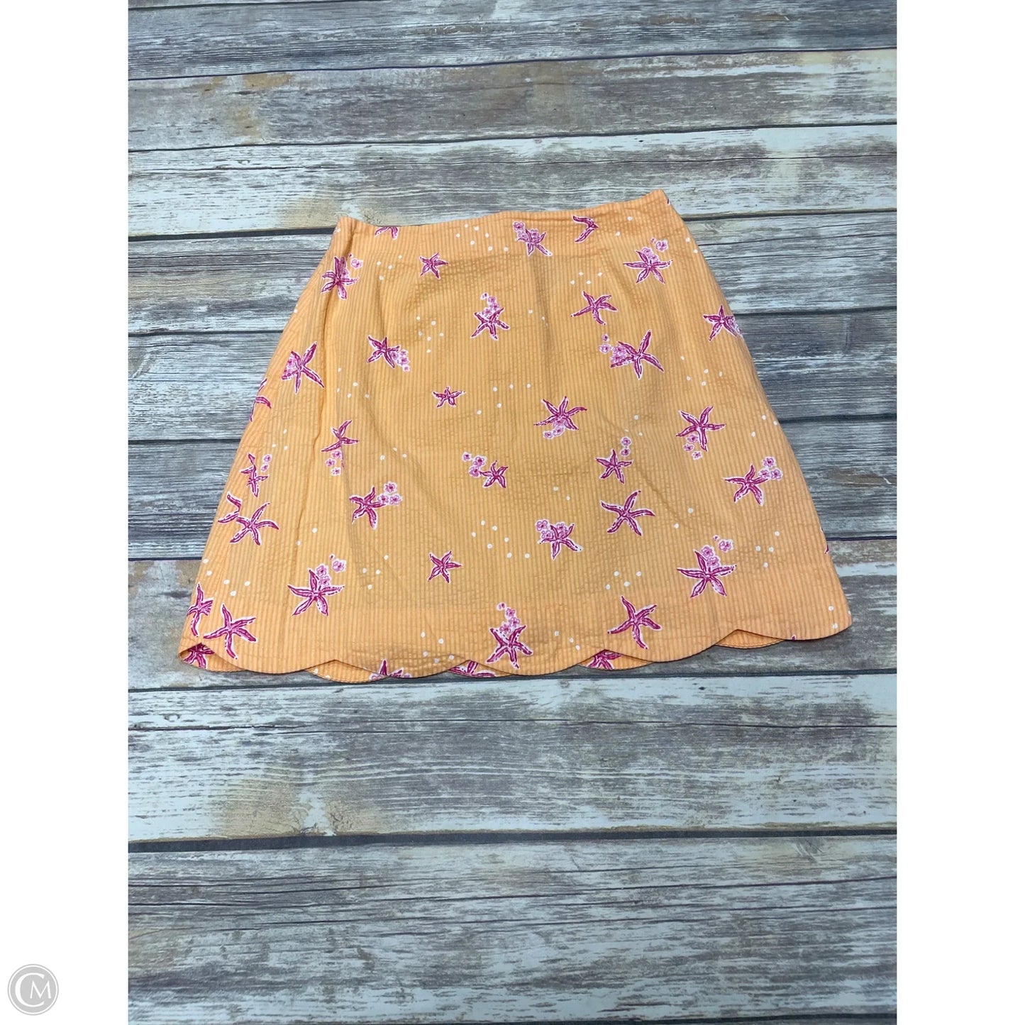 Skirt Designer By Lilly Pulitzer In Orange, Size: 2