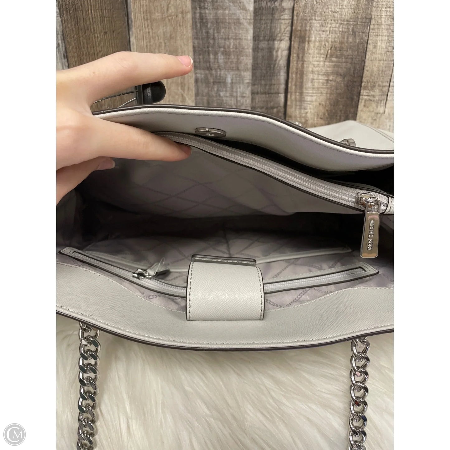 Handbag Designer By Michael Kors, Size: Large