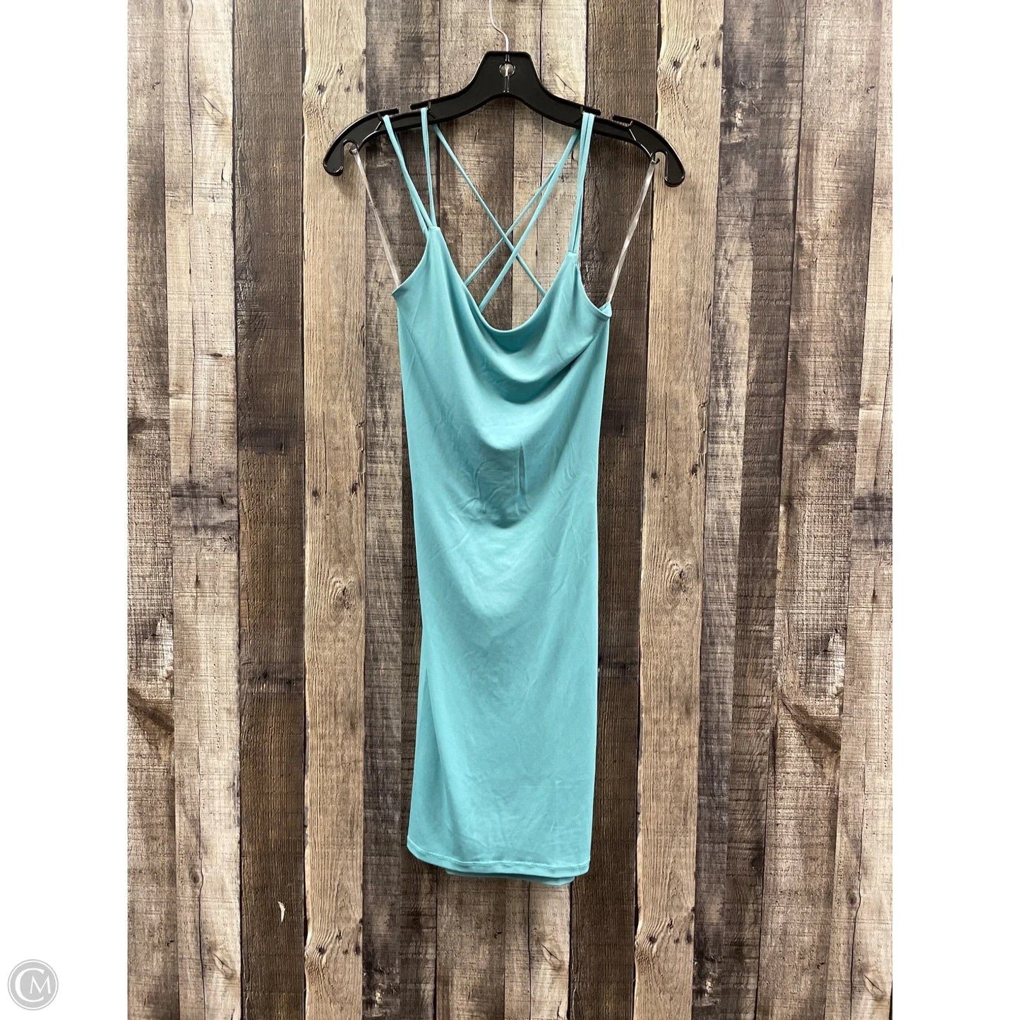 Dress Casual Short By Fashion Nova In Blue, Size: M
