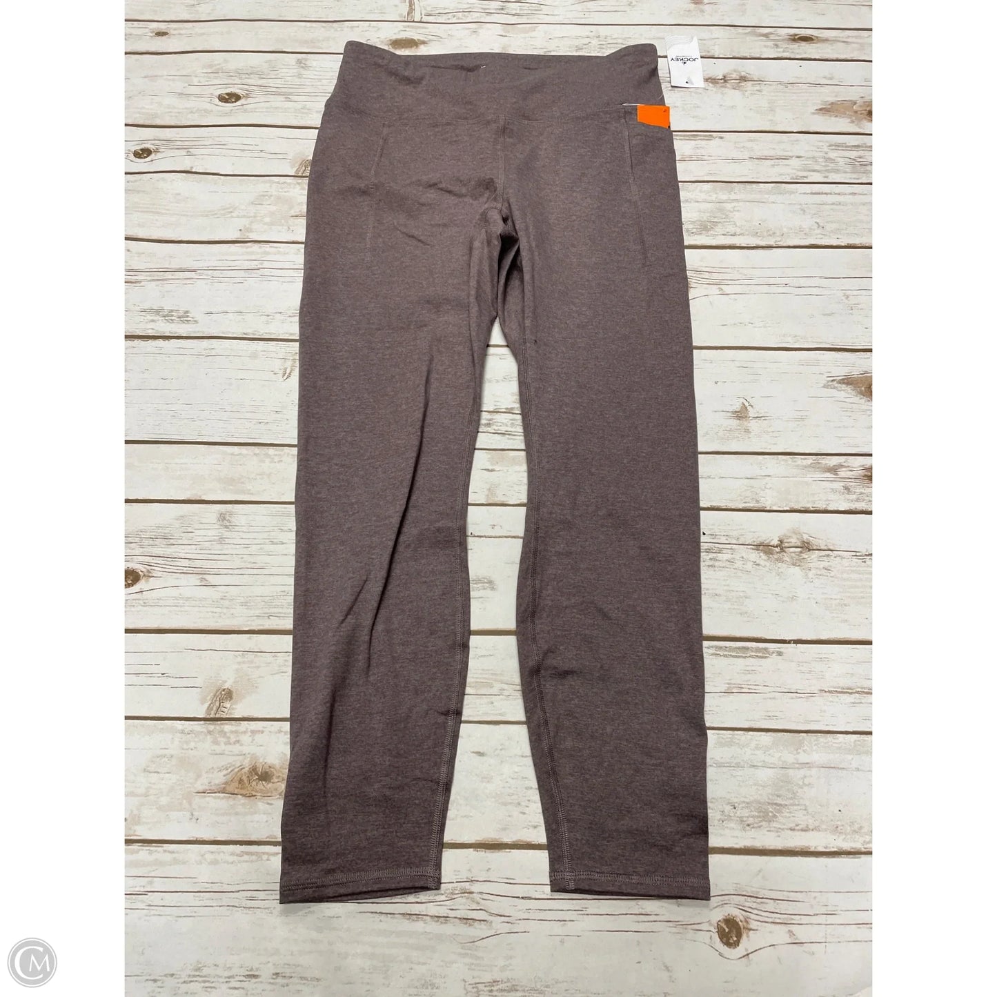 Athletic Leggings By Jockey In Purple, Size: M