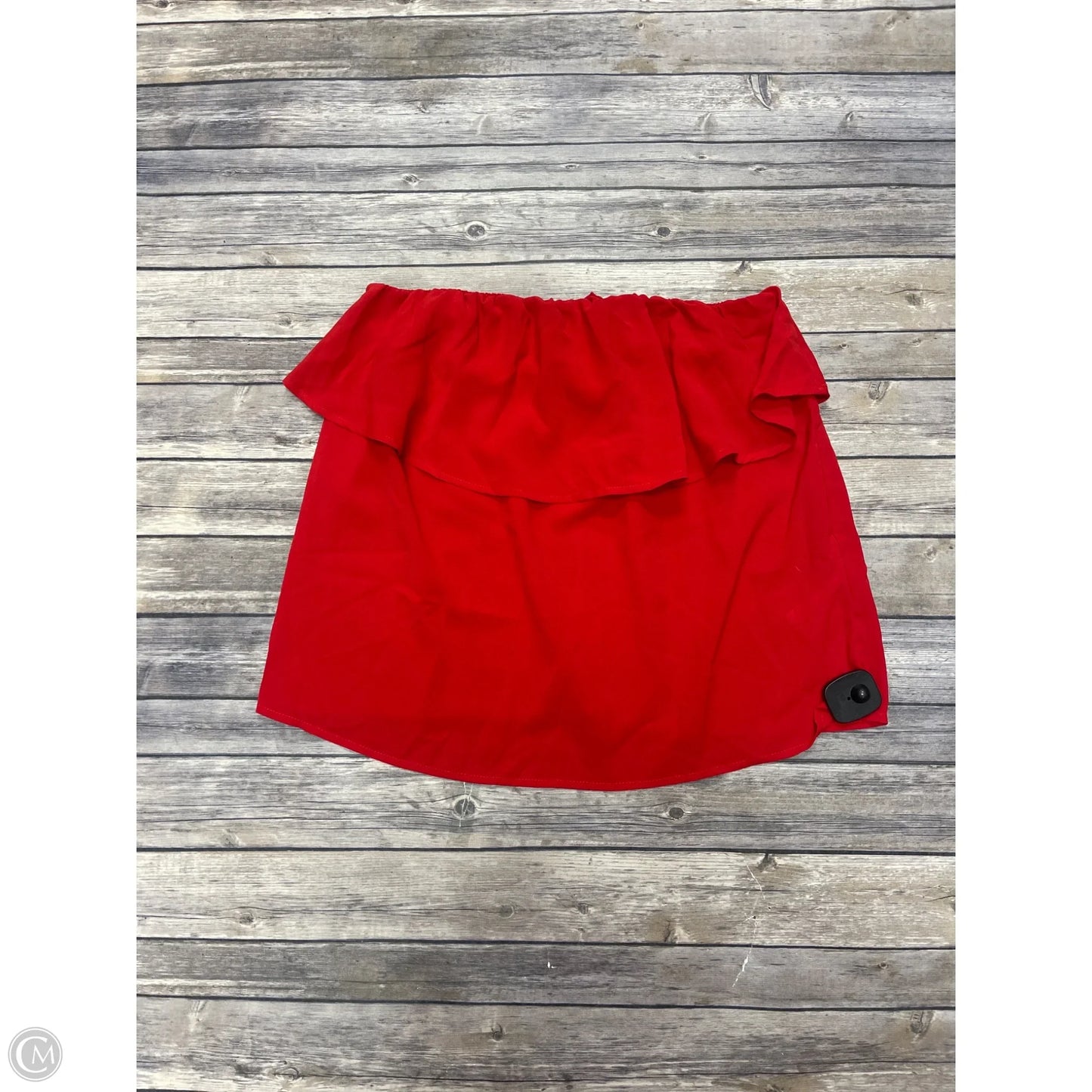 Top Sleeveless By Shein In Red, Size: Xl