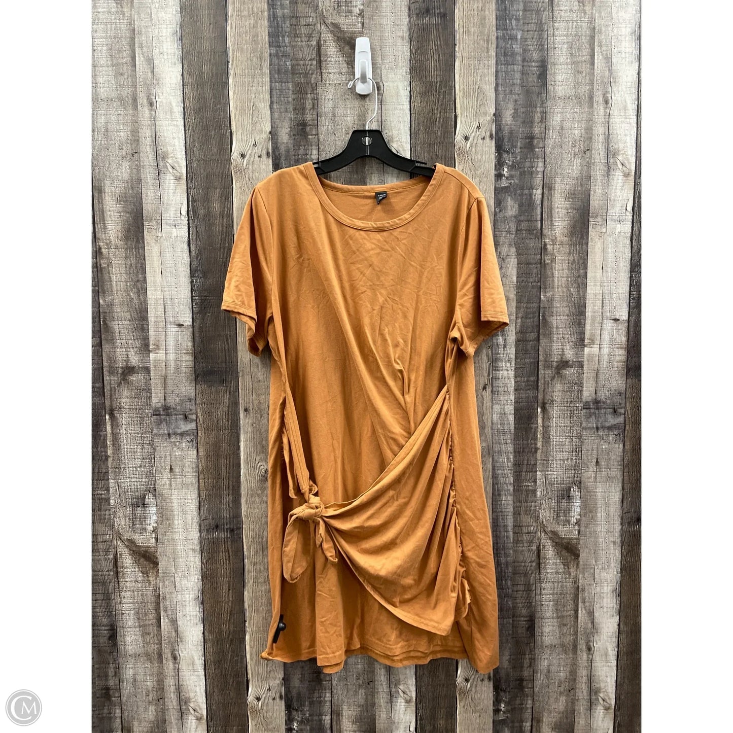 Dress Casual Midi By Shein In Brown, Size: 3x