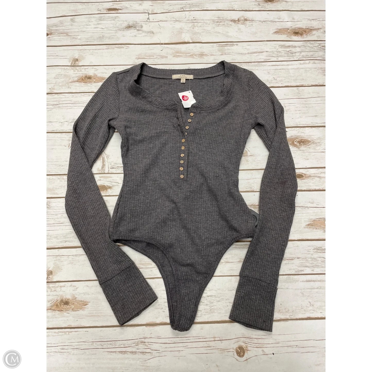 Bodysuit By Chelsea And Violet In Grey, Size: S