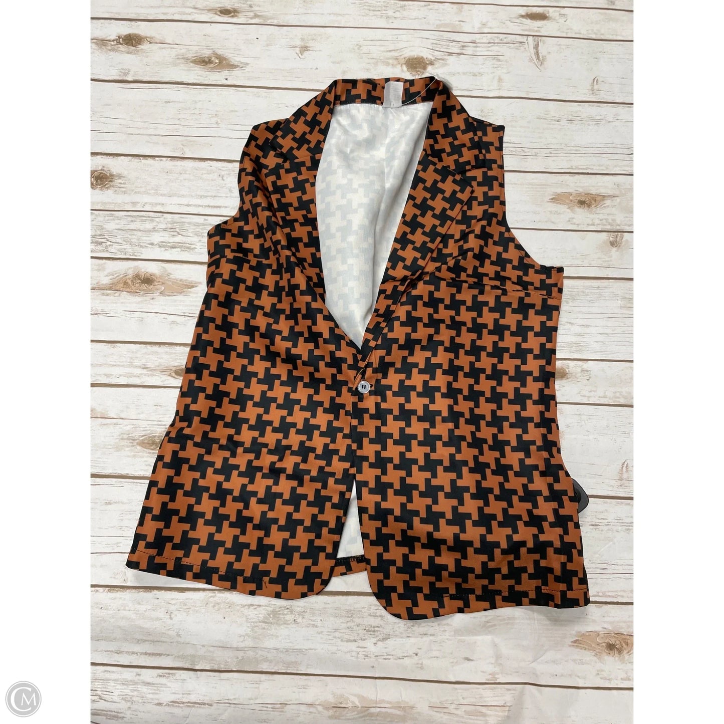 Vest Other By Cmf In Black & Brown, Size: L