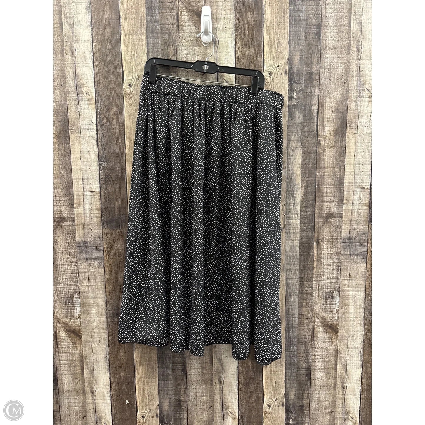Skirt Midi By Shein In Polkadot Pattern, Size: 1x