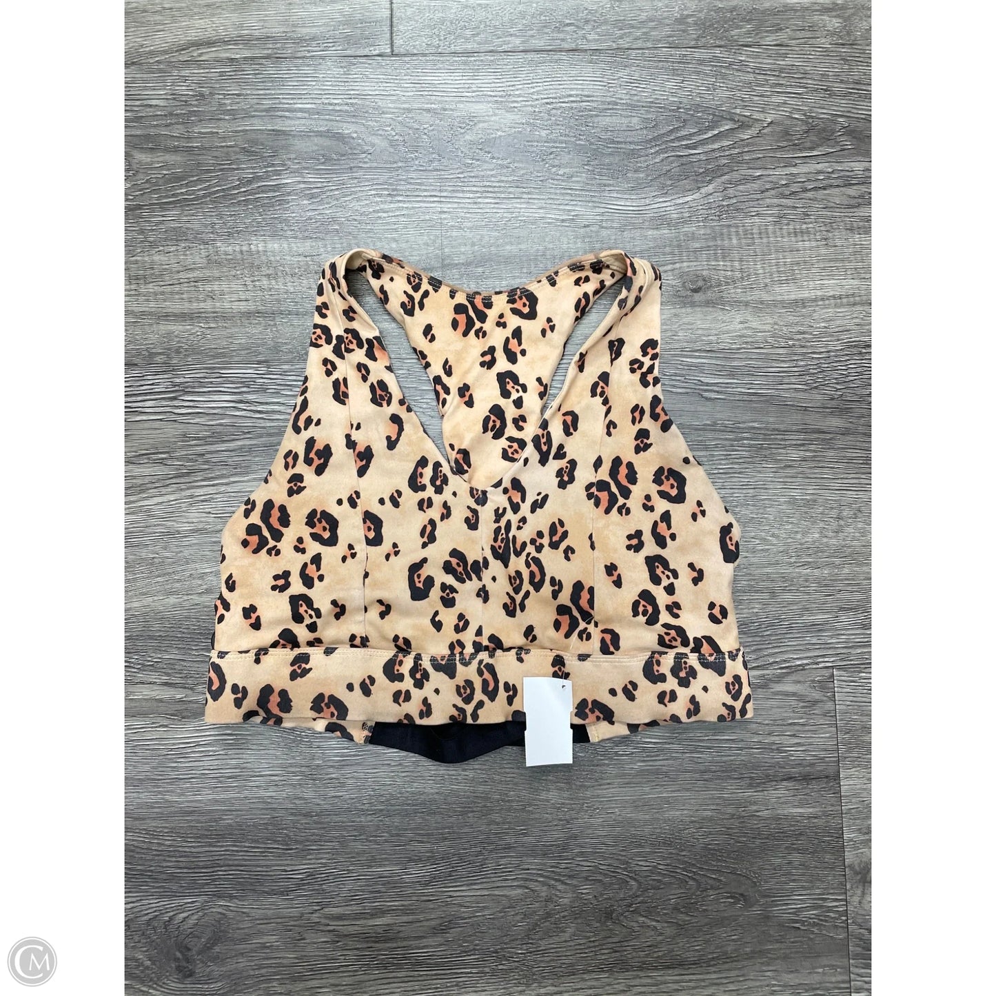 Athletic Bra By Fabletics In Camouflage Print, Size: S