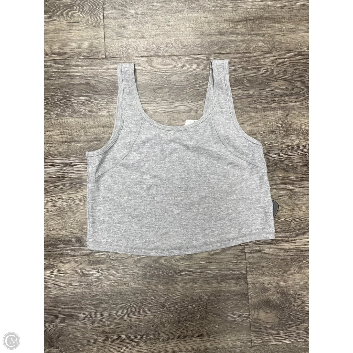 Athletic Tank Top By Flx In Grey, Size: Xs