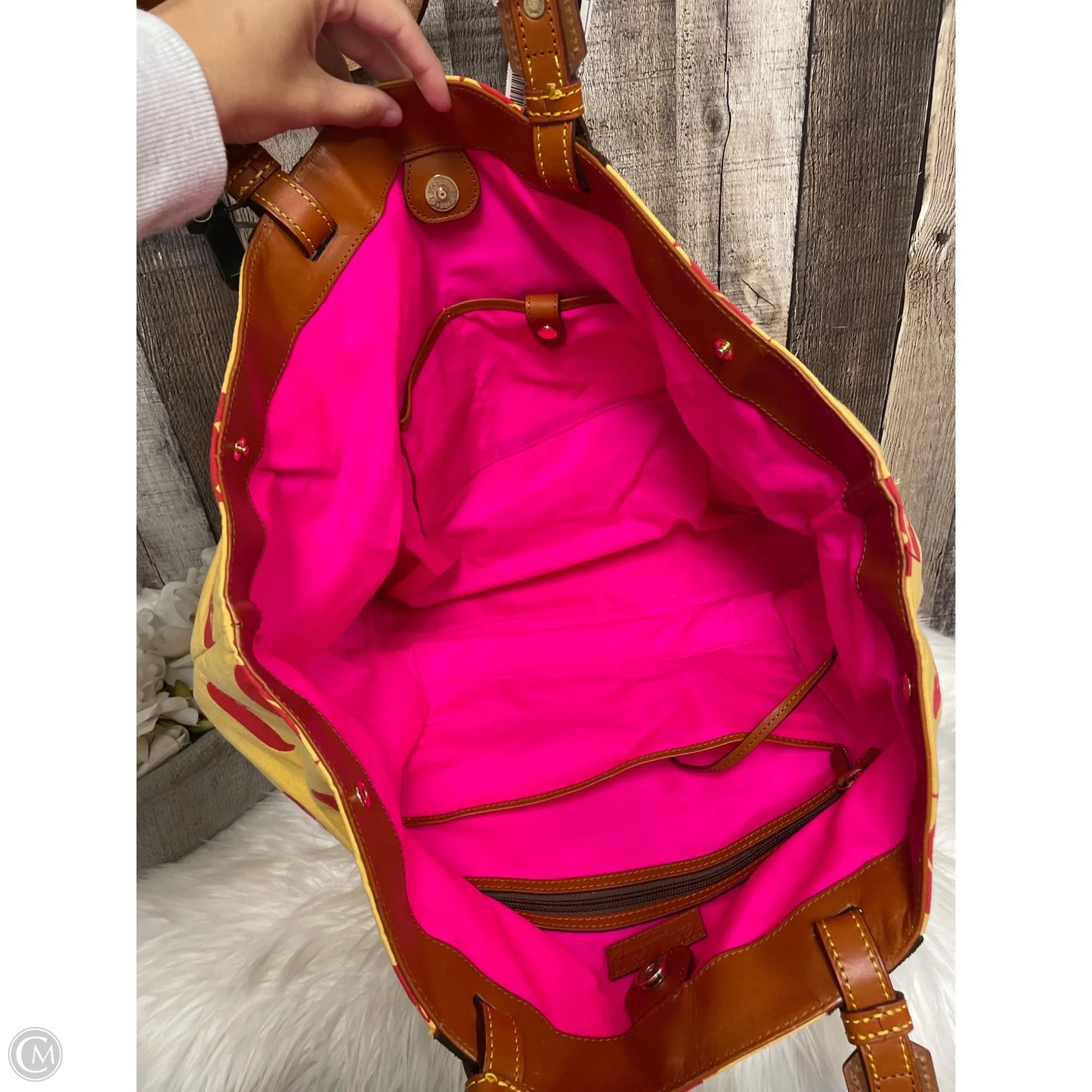 Tote Designer By Dooney And Bourke, Size: Large