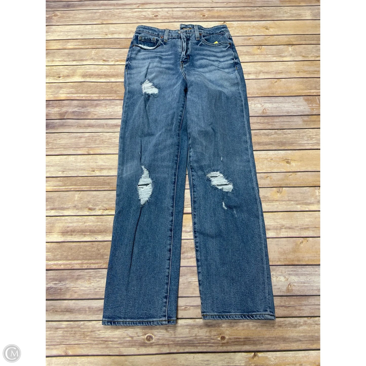 Jeans Straight By Old Navy In Blue Denim, Size: 6