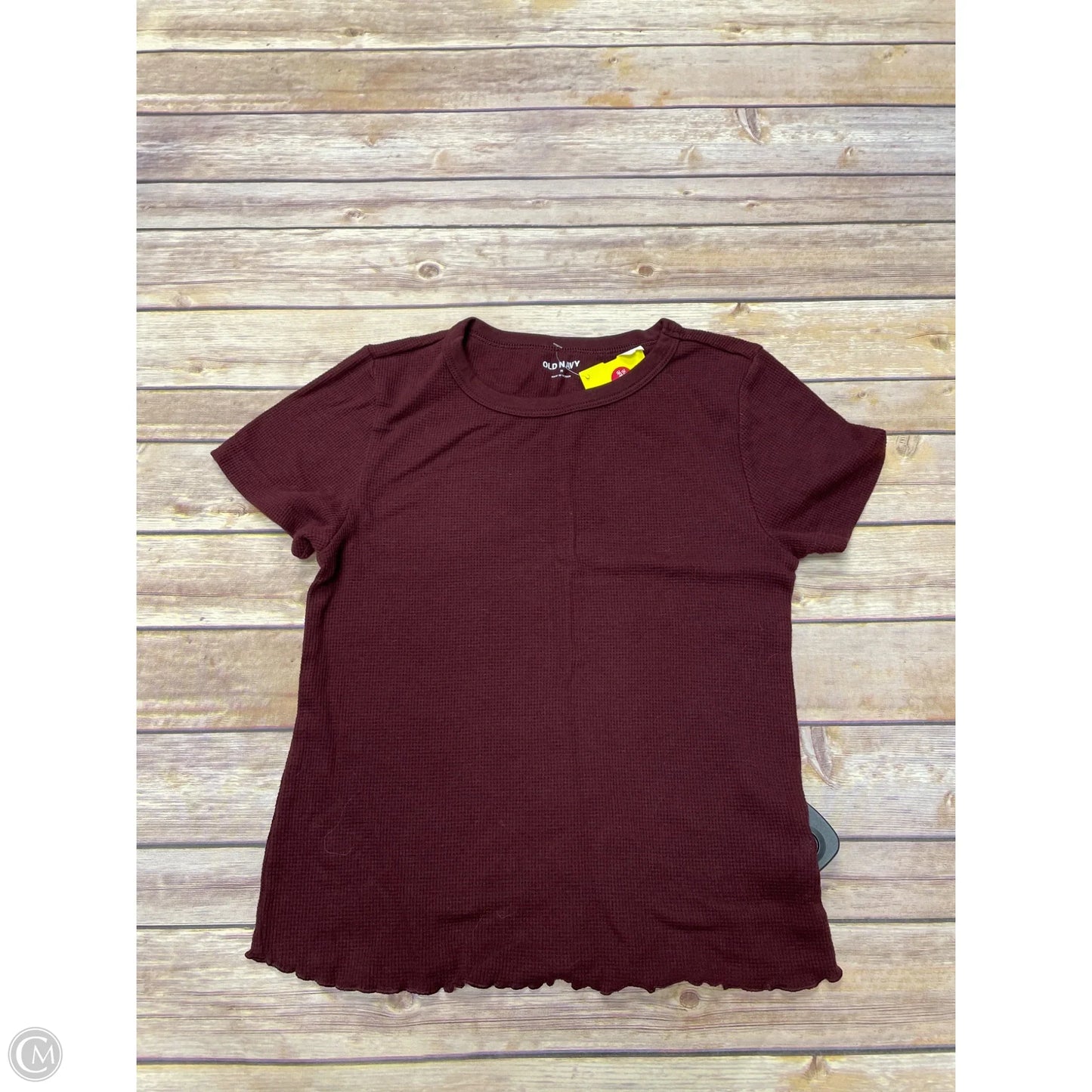 Top Sleeveless By Old Navy In Maroon, Size: M