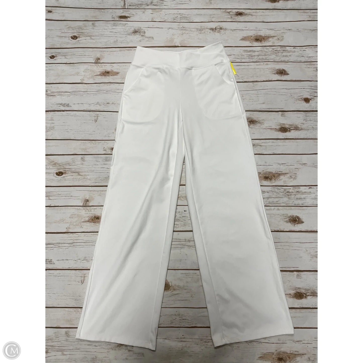Athletic Pants By Cme In White, Size: M