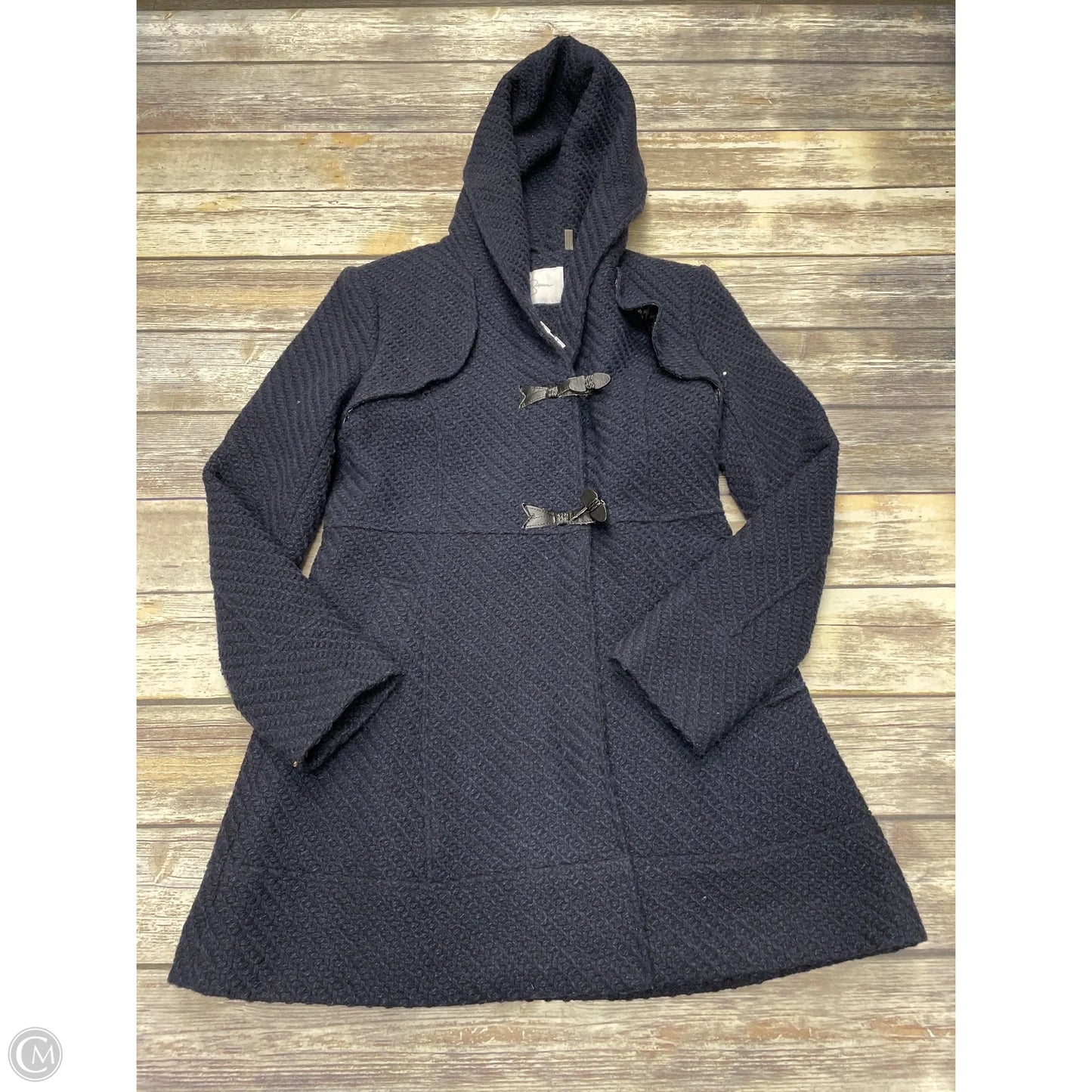 Coat Peacoat By Jessica Simpson In Navy, Size: M