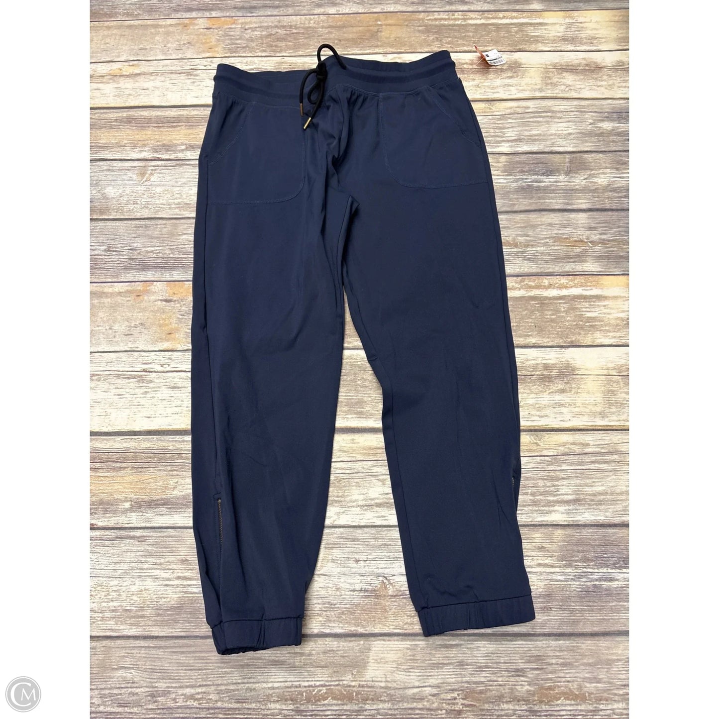 Athletic Pants By Zyia In Navy, Size: L