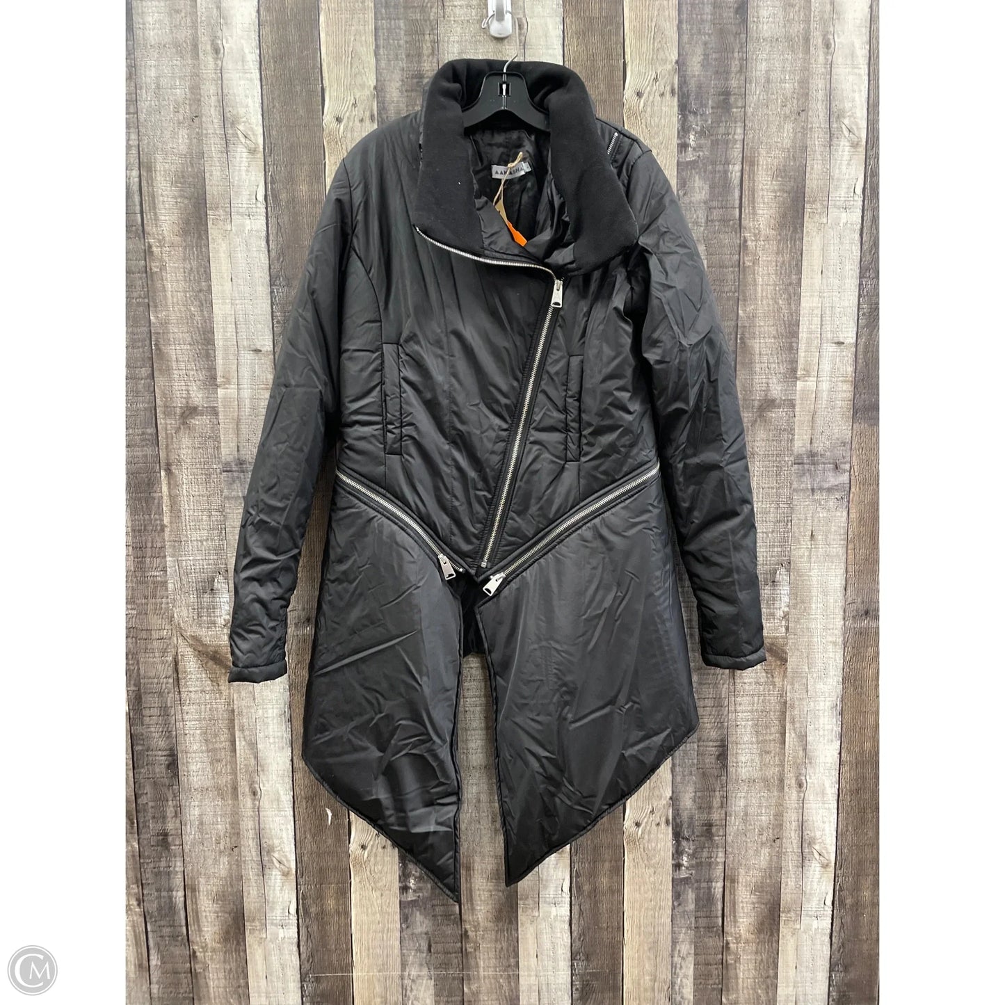 Jacket Puffer & Quilted By Cme In Black, Size: L