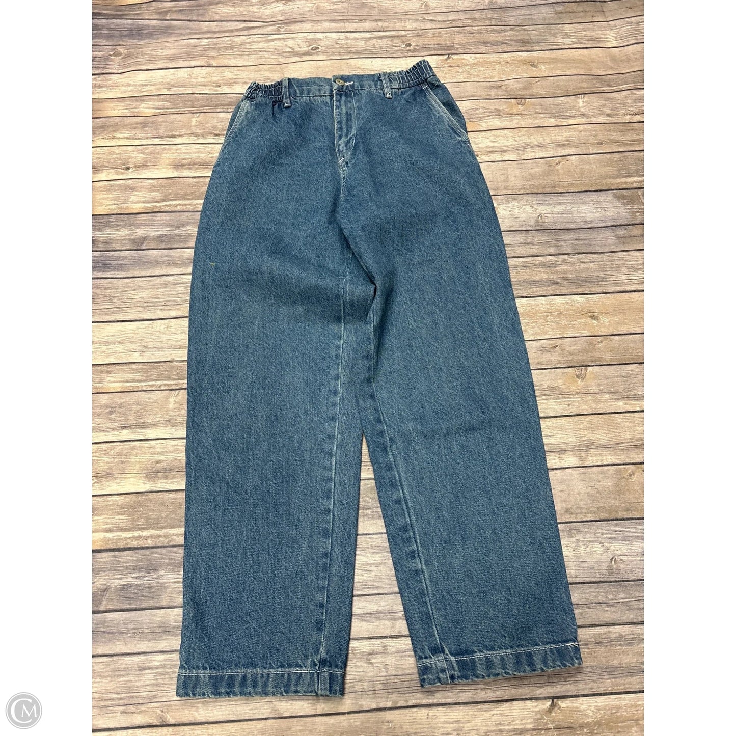Jeans Straight By Cmb In Blue Denim, Size: S