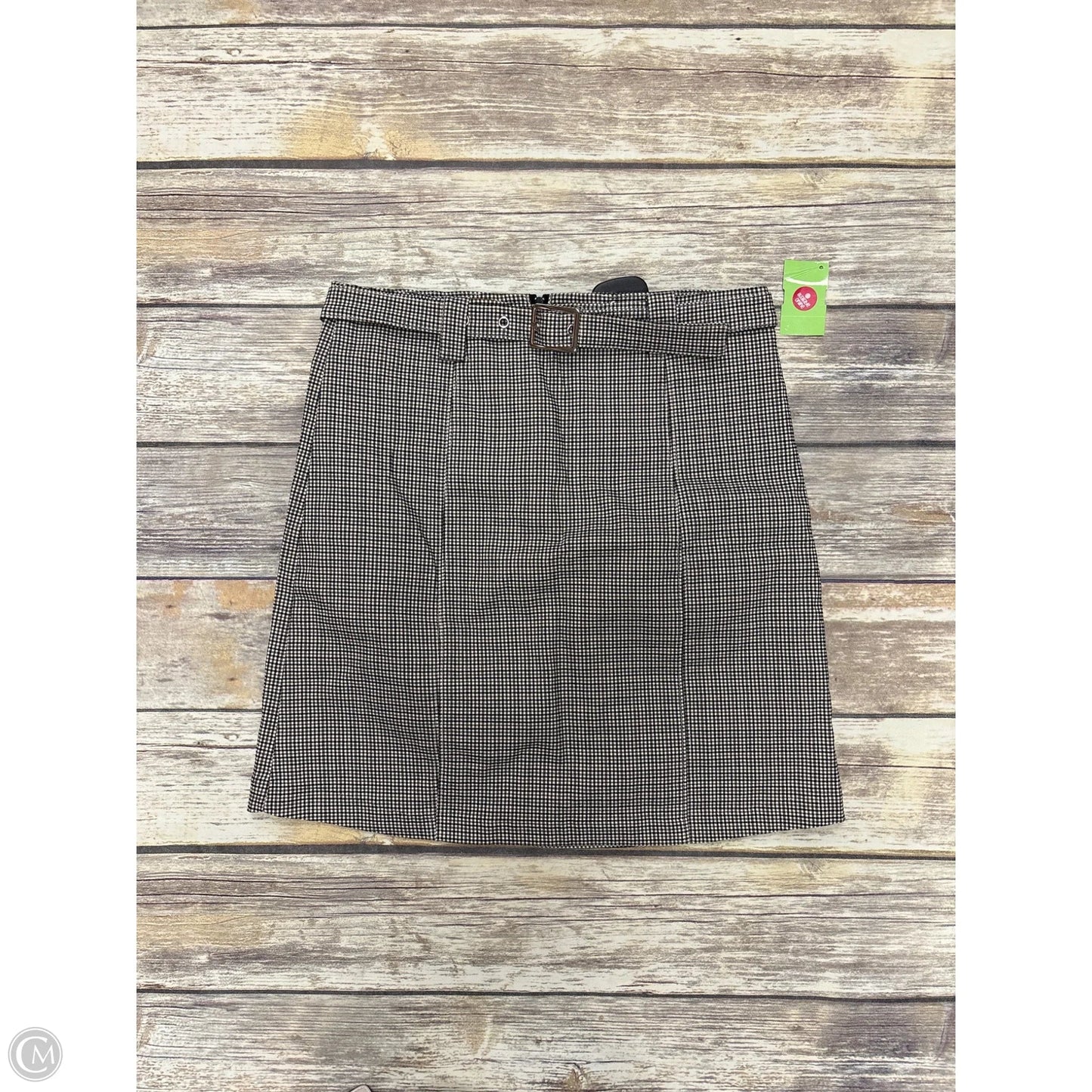 Skirt Mini & Short By Potters Pot In Plaid Pattern, Size: M