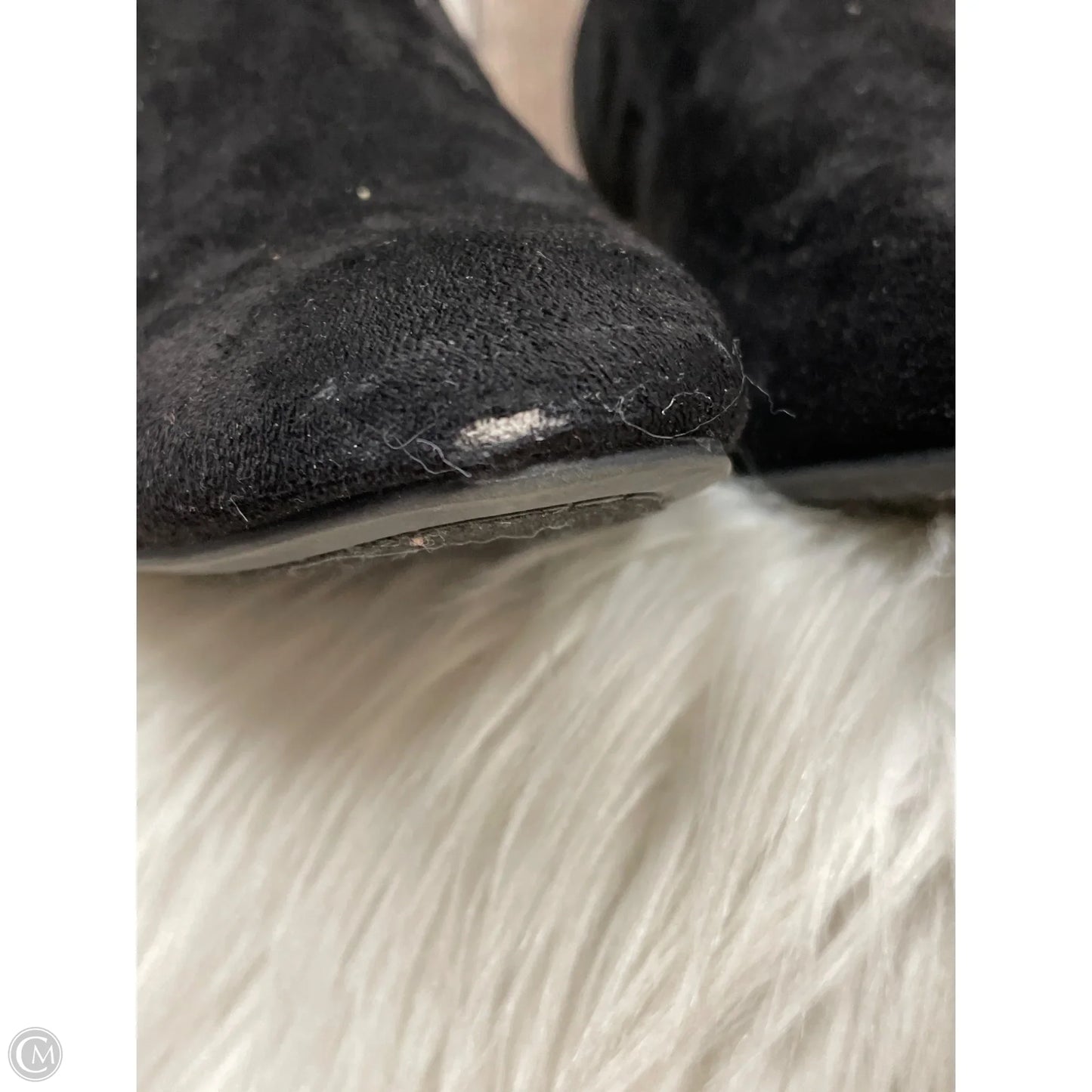 Boots Ankle Heels By Unisa In Black, Size: 10