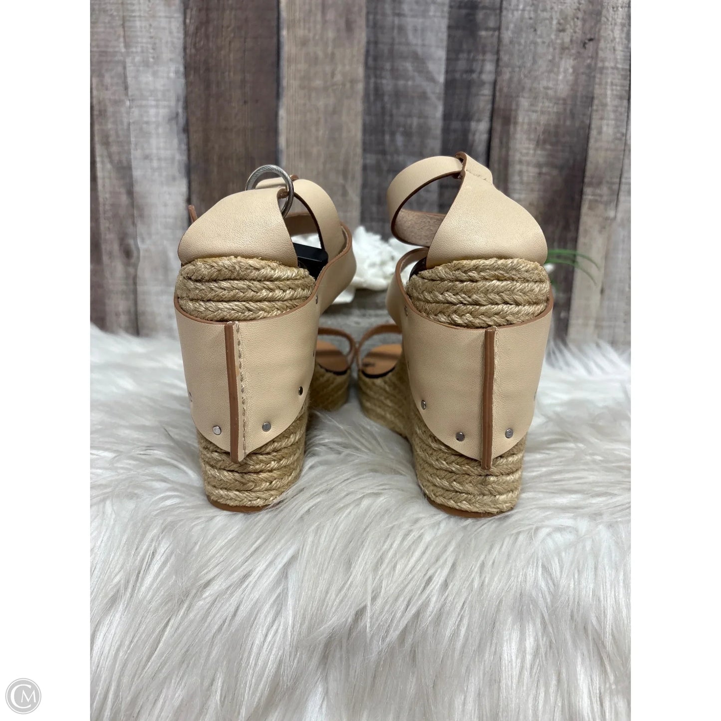 Sandals Designer By See By Chloe In Tan, Size: 7.5