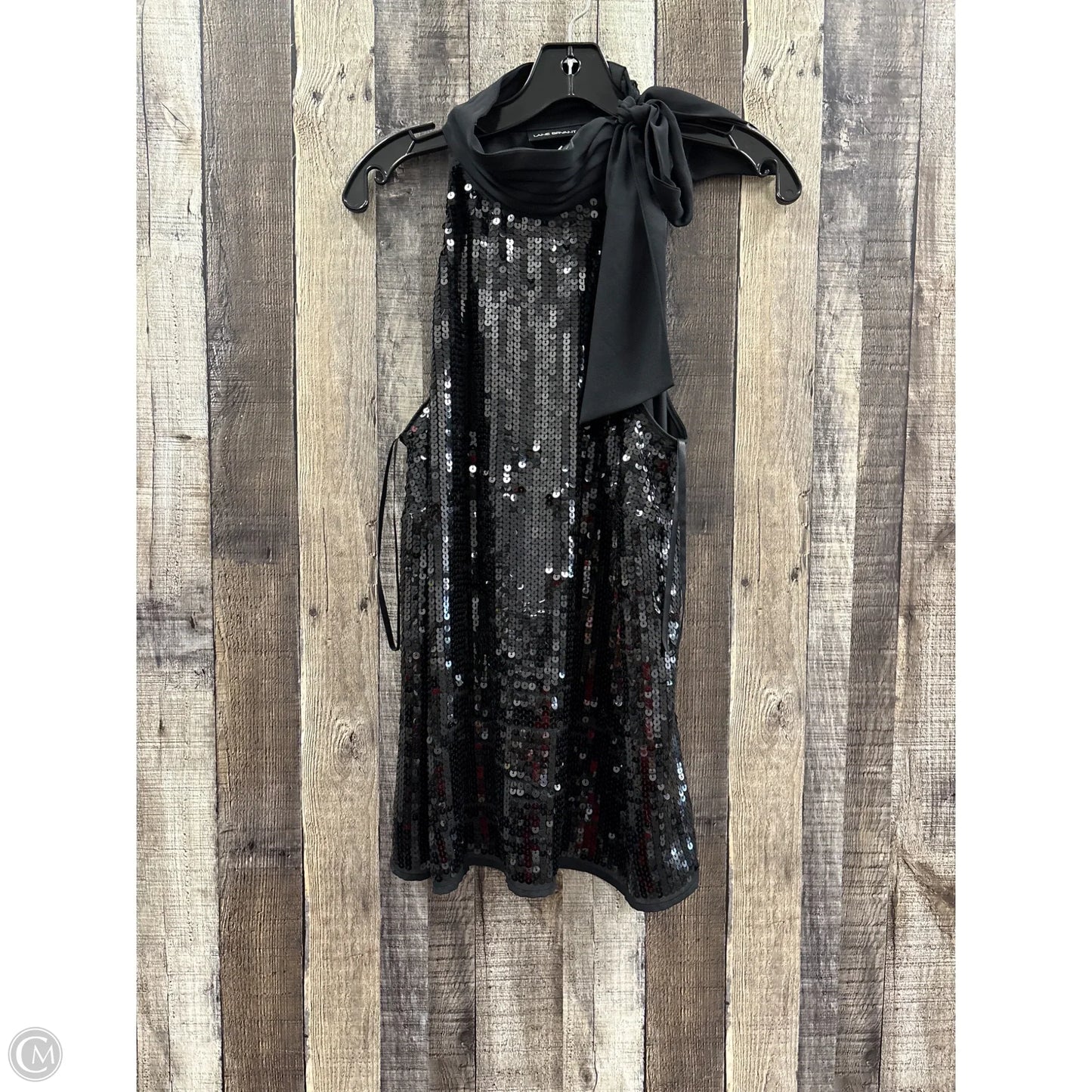 Top Sleeveless By Lane Bryant In Black, Size: 2x