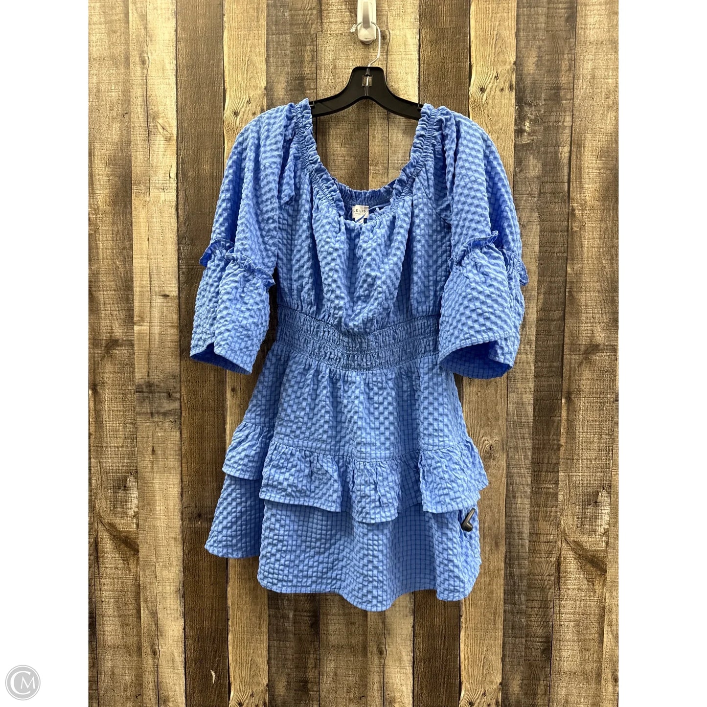Dress Casual Short By Clothes Mentor In Blue, Size: S