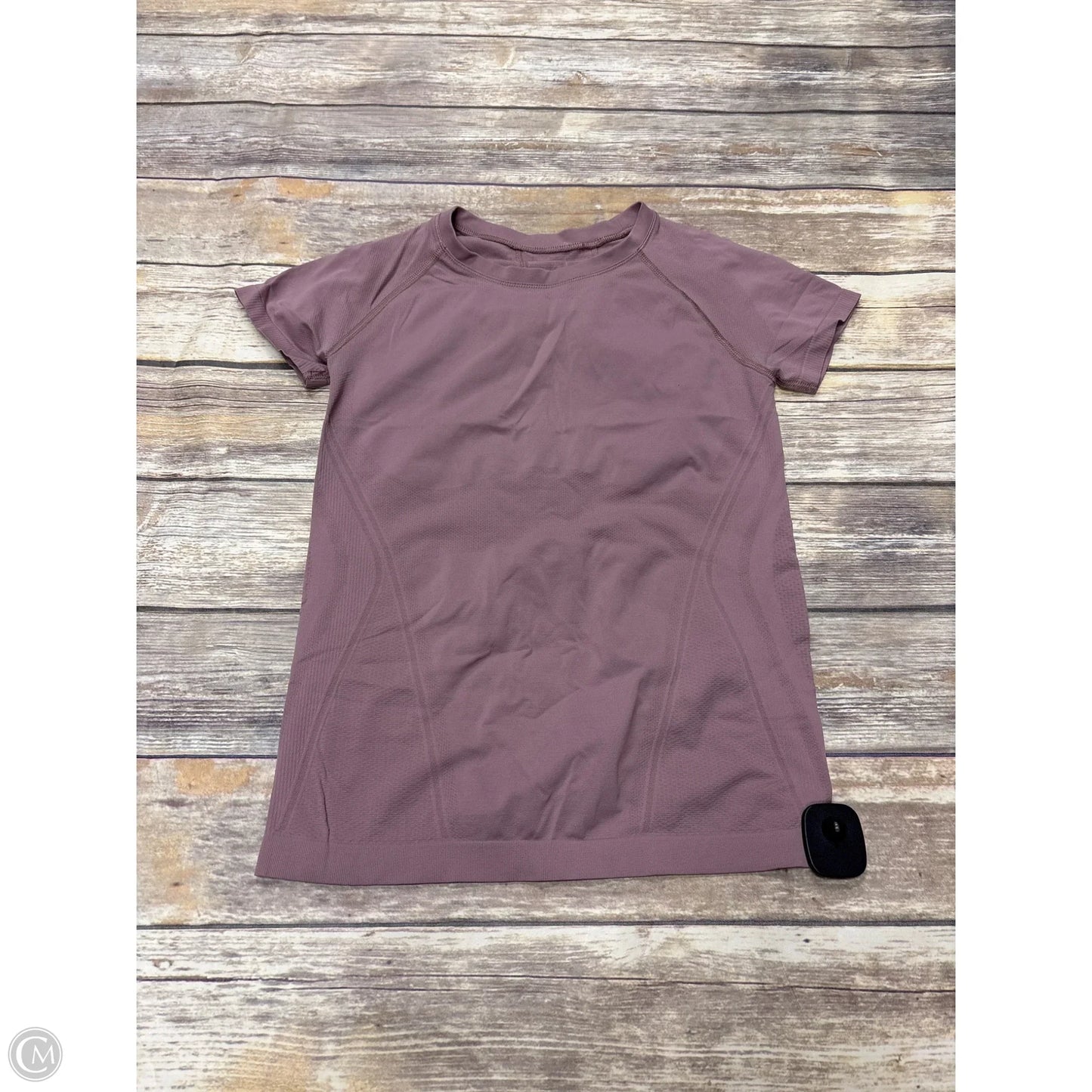 Athletic Top Short Sleeve By Cmf In Purple, Size: M